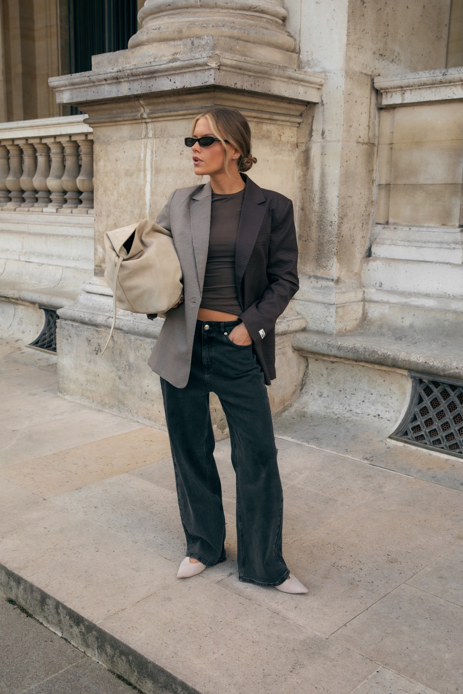 Mimmi Blazer | Dark brown