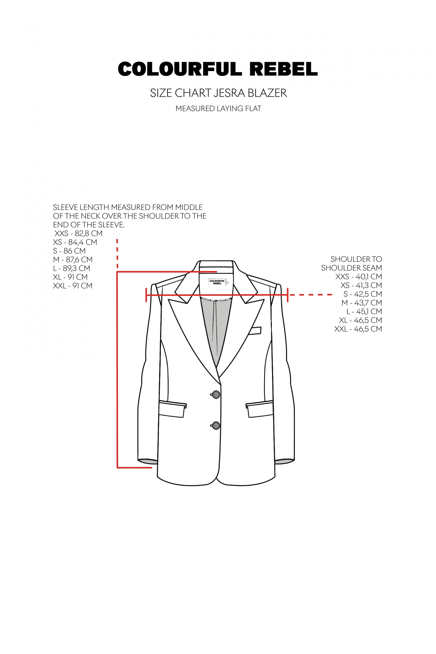 Jesra Stripe Blazer | Dark grey