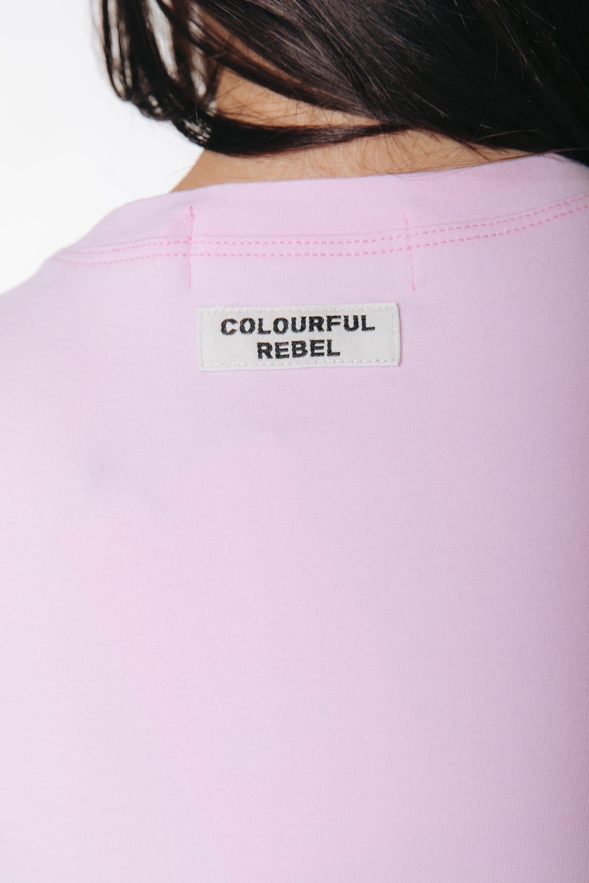 Fitted T-shirt | Soft pink