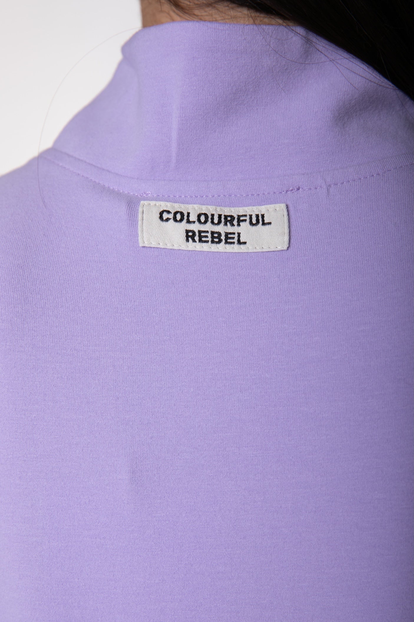 Fitted Full Zip Top | Lilac