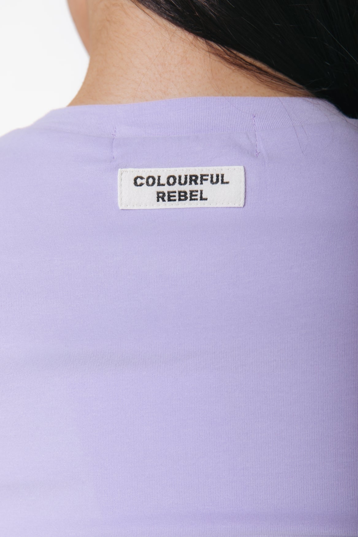 Fitted T-shirt | Lilac