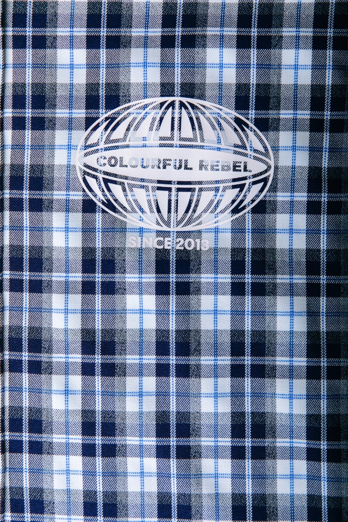 Talia Check Logo Blouse | Multicolor