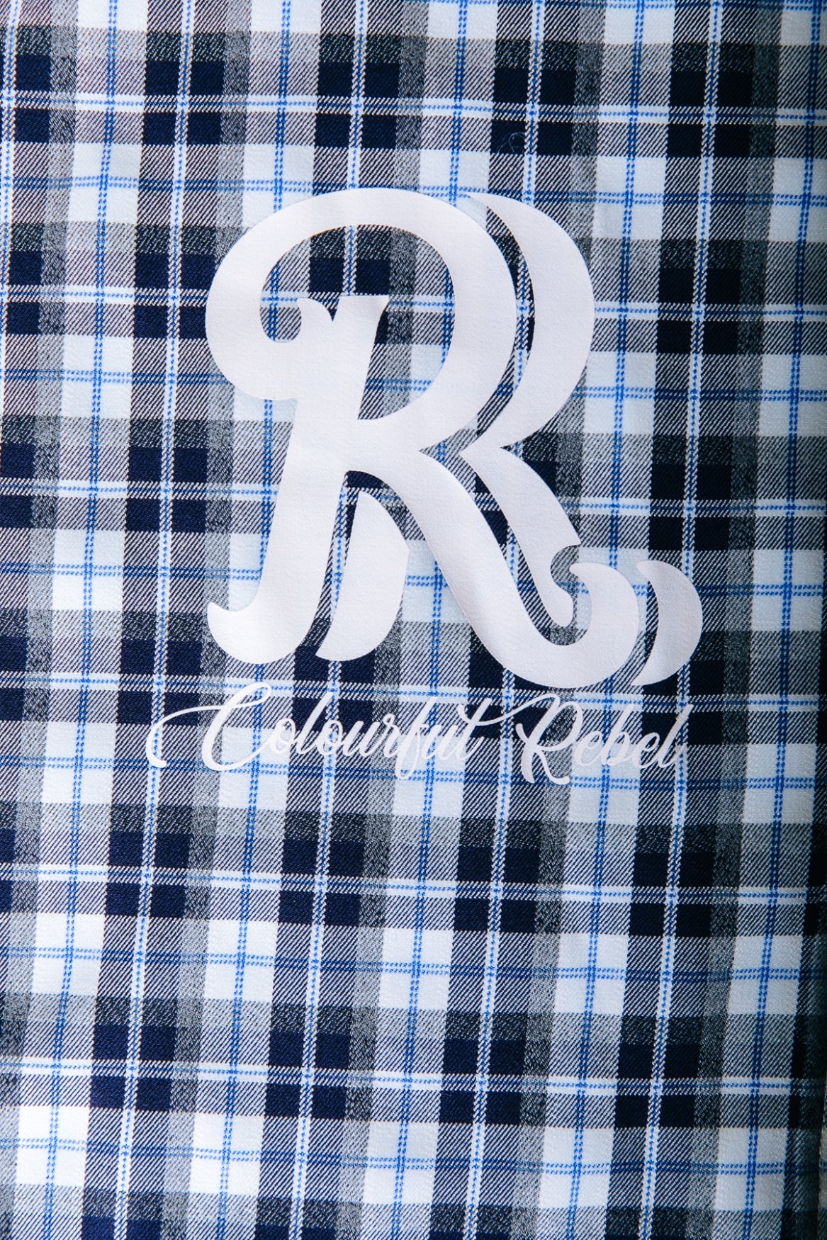 Talia Check Logo Blouse | Multicolor