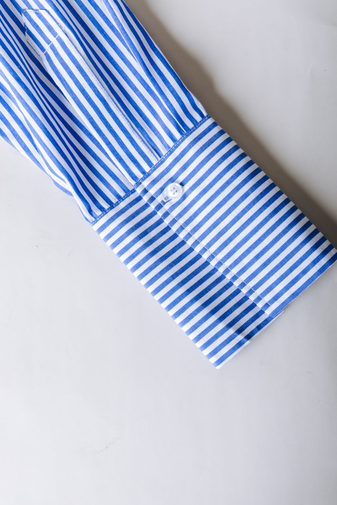 Talia Striped Blouse | White/ Blue