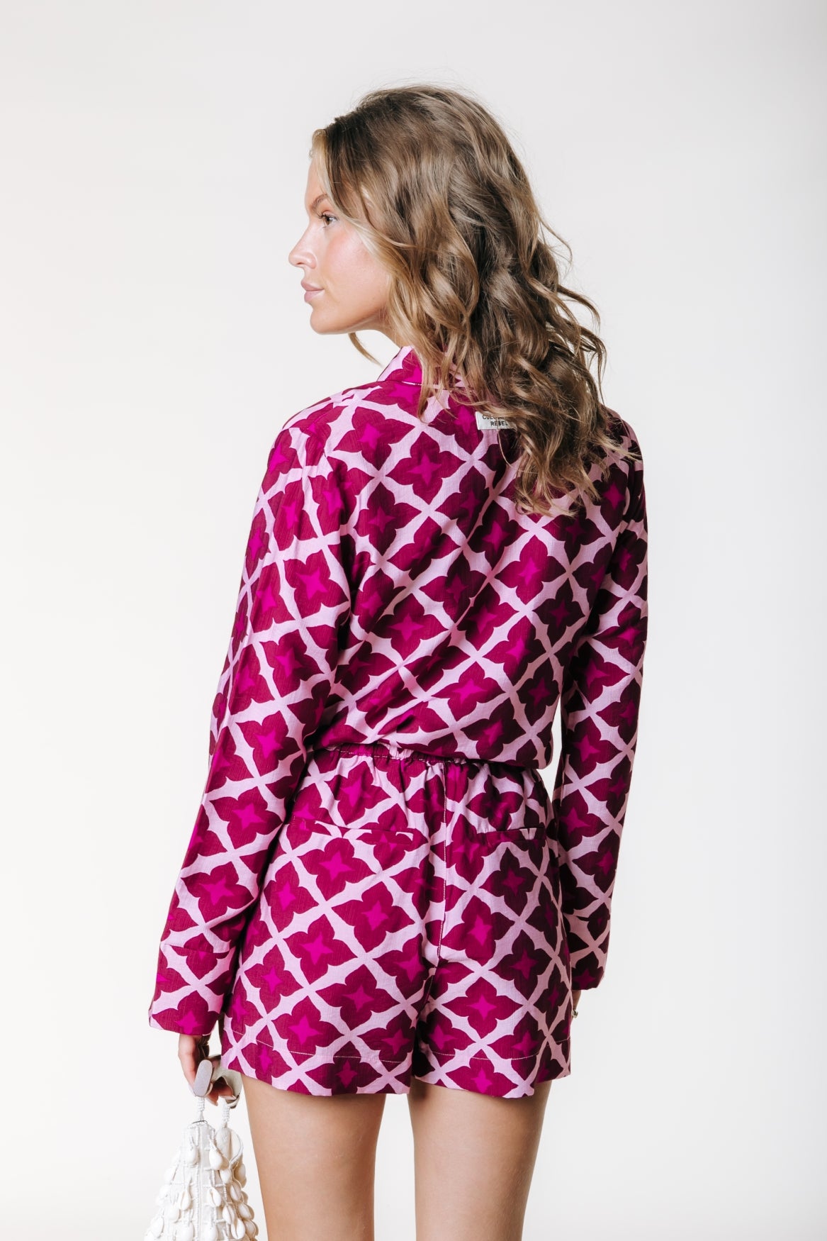 Tia Geo Blouse | Multicolored