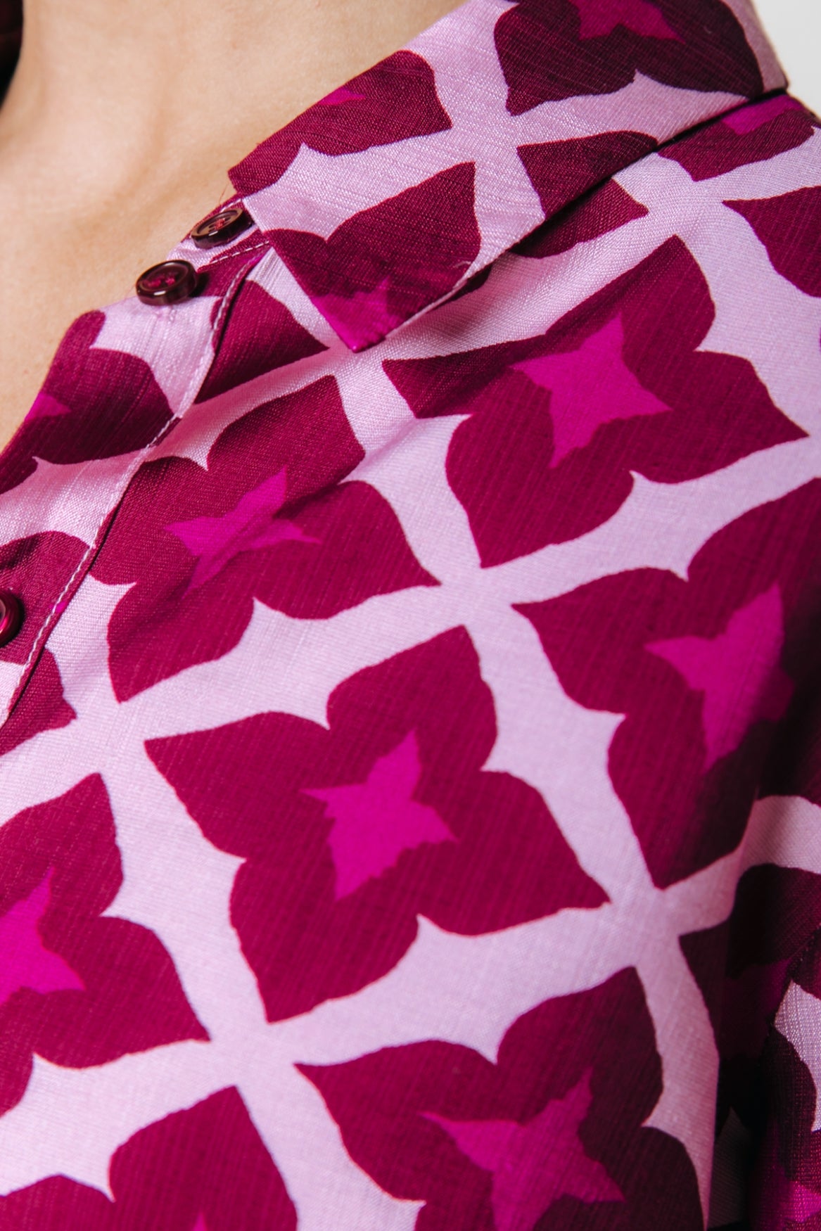 Tia Geo Blouse | Multicolored