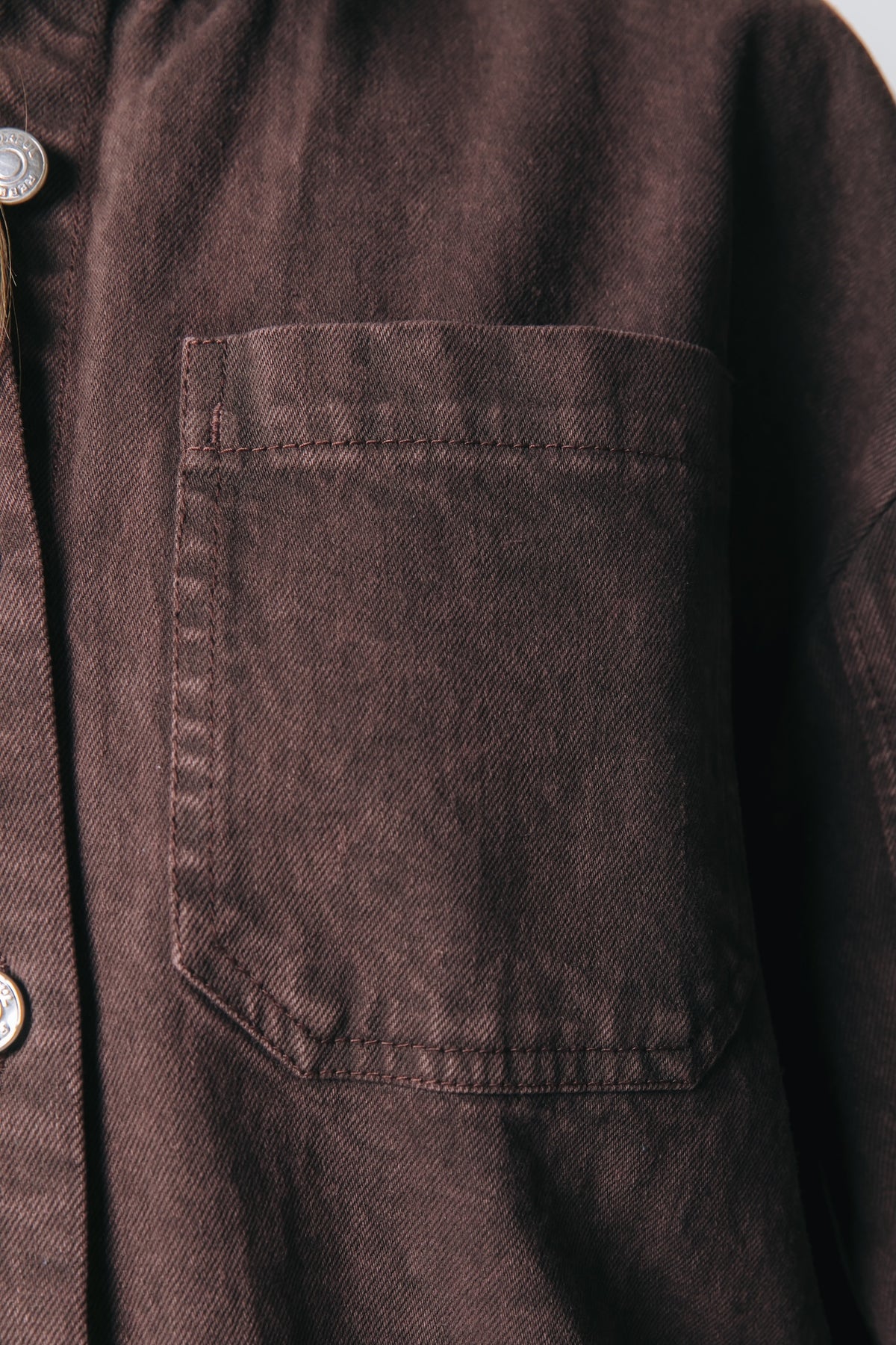 June Barrel Sleeve Blouse | Brown