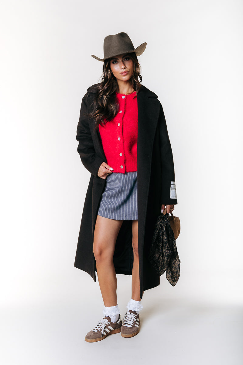 Yara Knit | Warm red