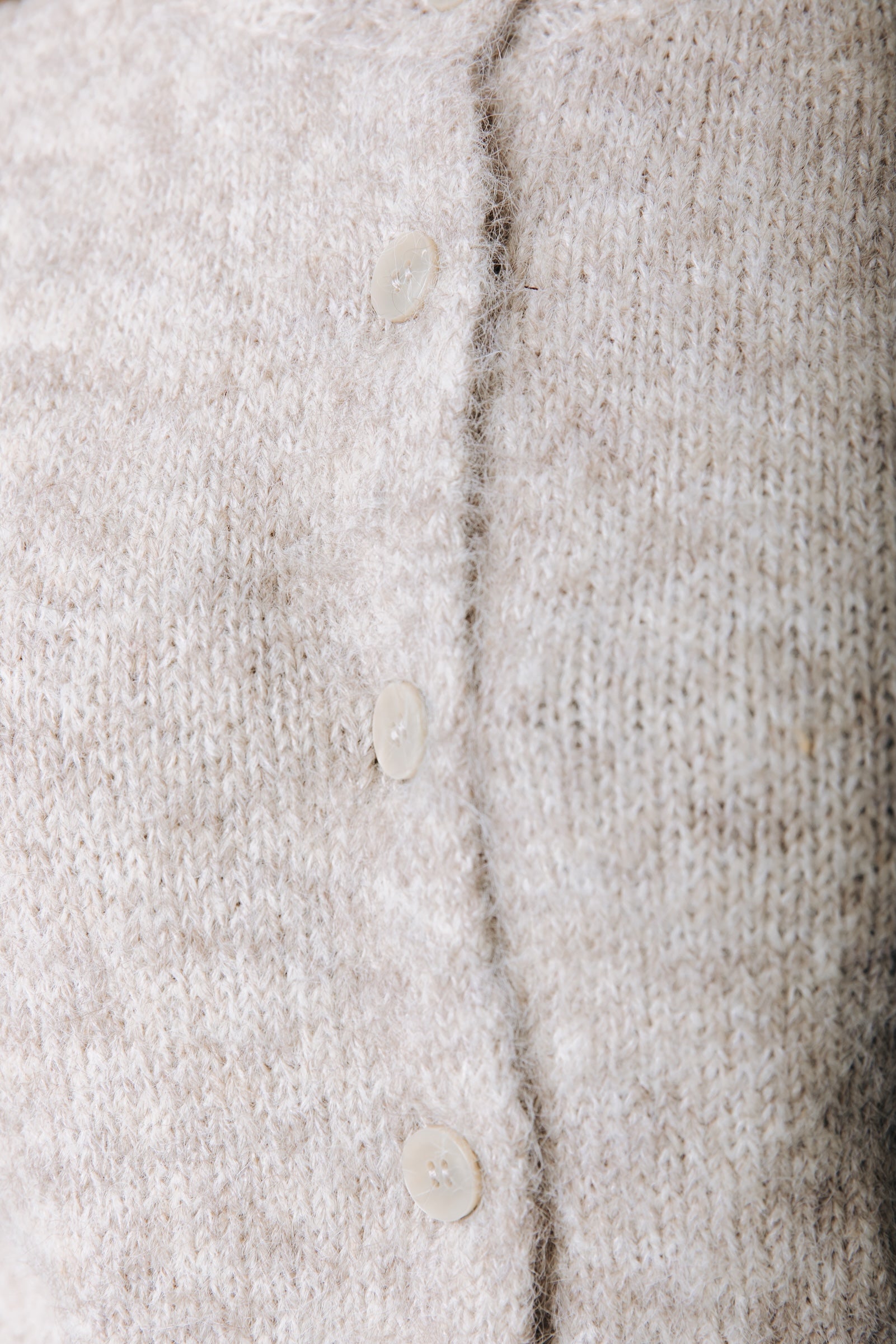 Yara Knitted Cardigan | Beige