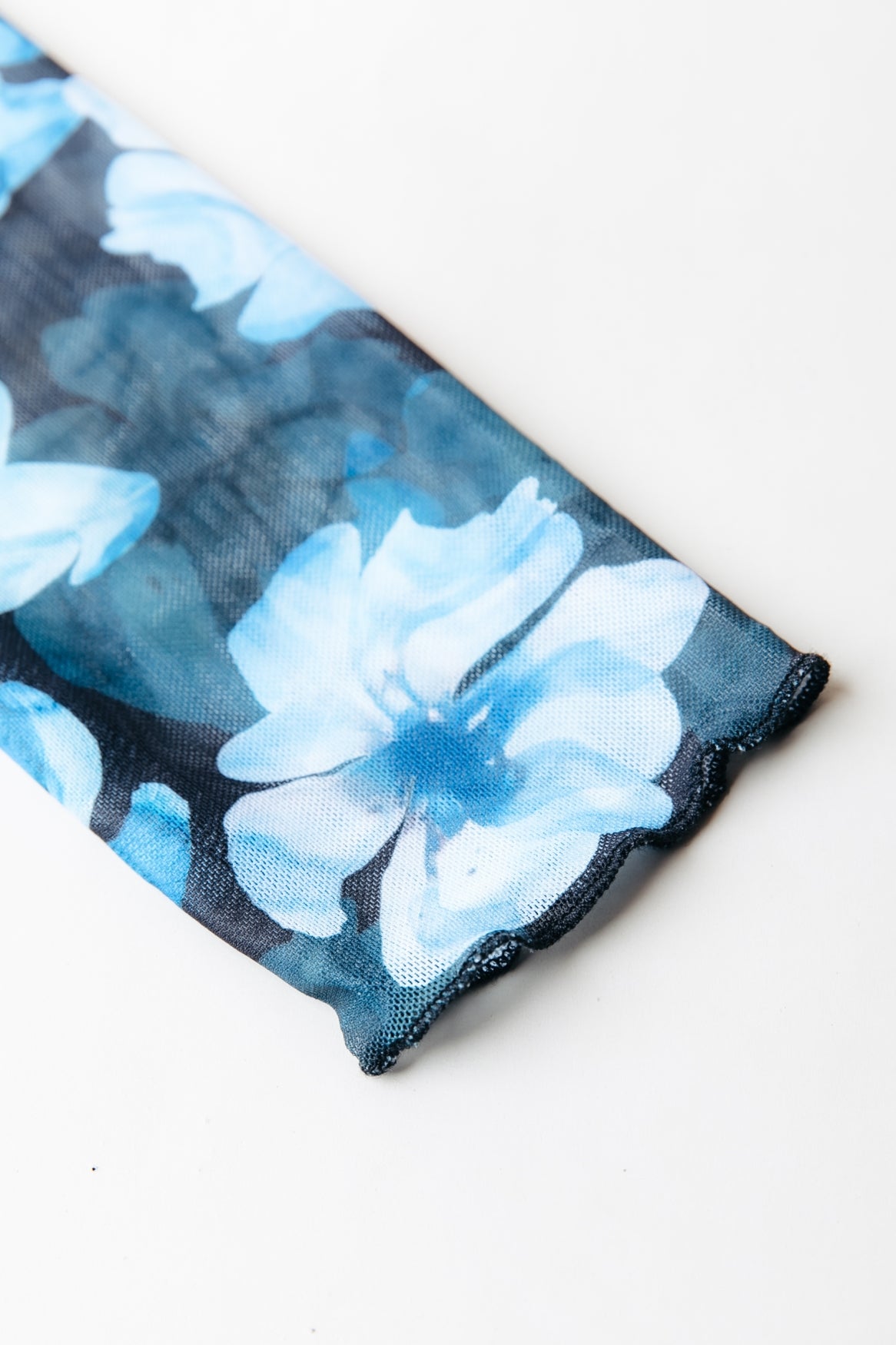 Maude Flower Mesh Dress | Blue