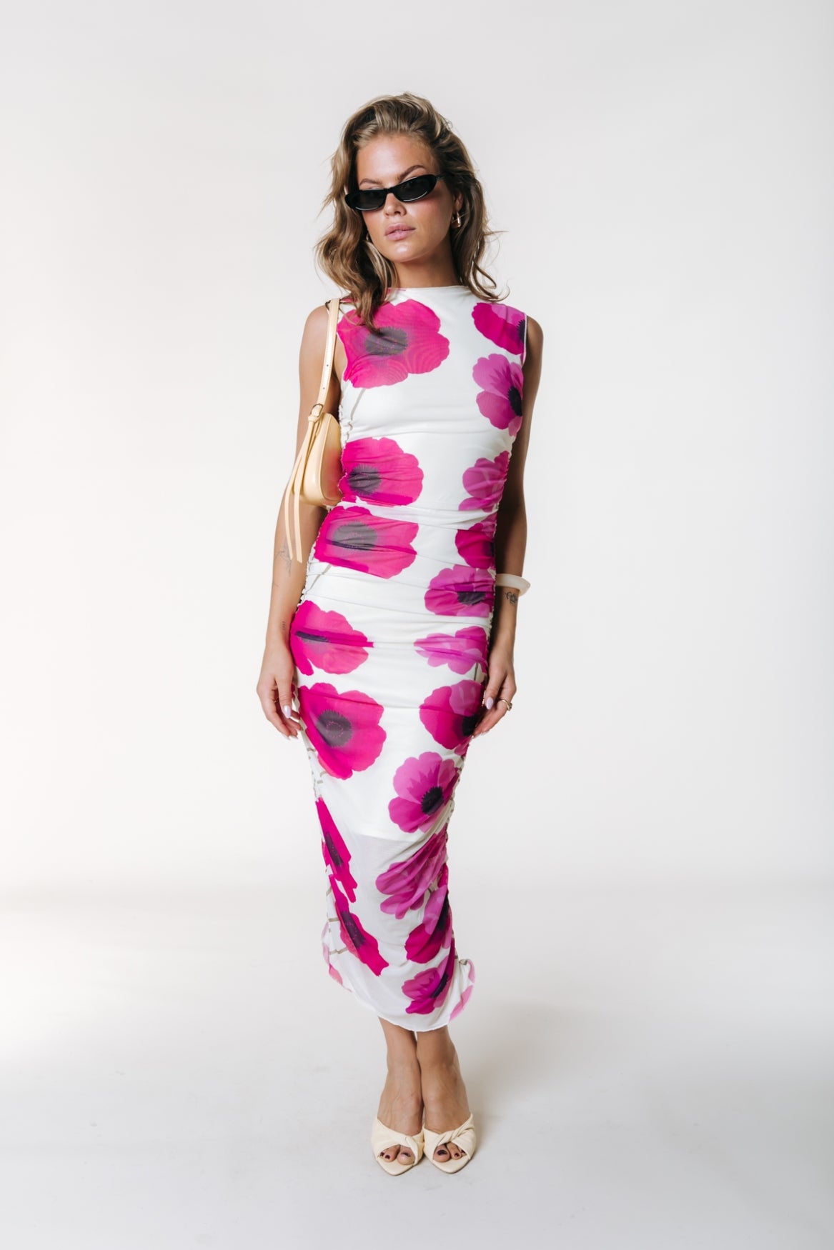 multicolor mesh dress Alicia Printed Mesh Dress - Multicolor 2