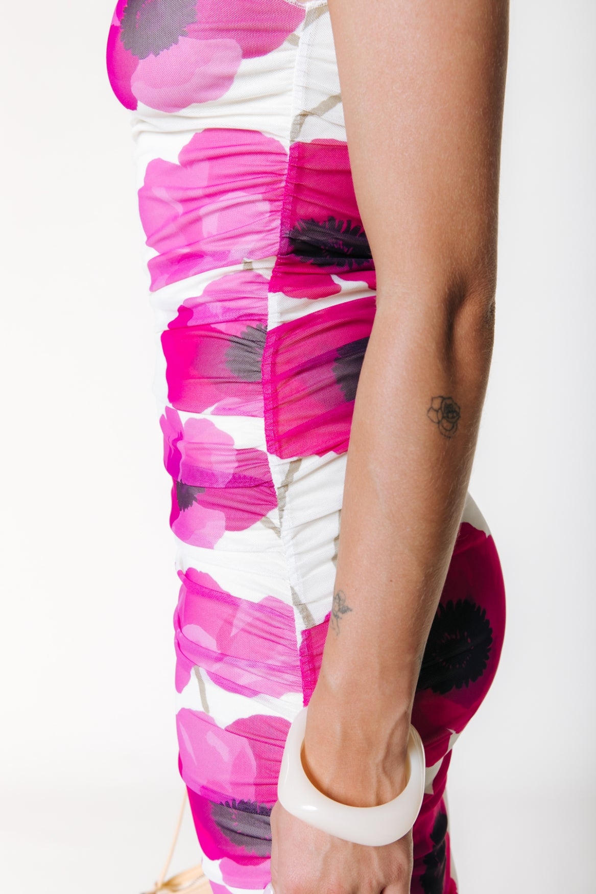 Donna Mesh Dress | Multicolor