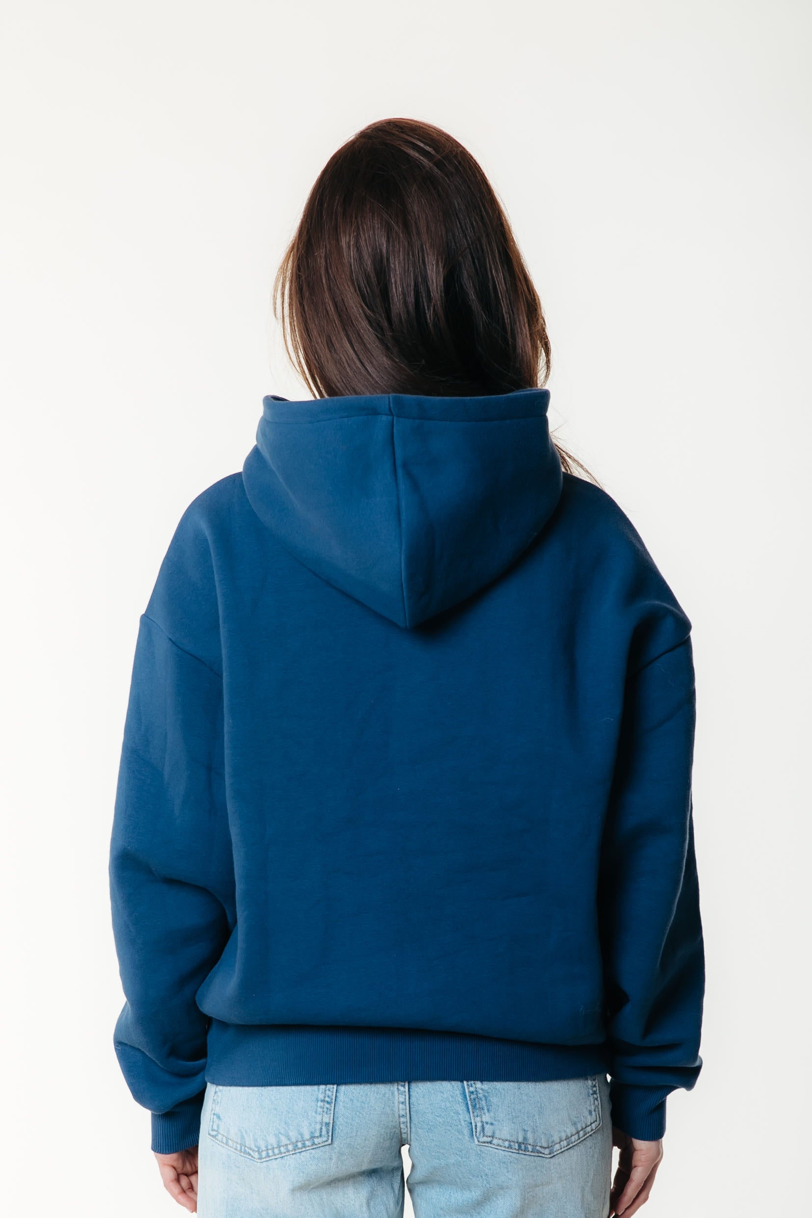 CR RBL Sports Hoodie | Medium blue