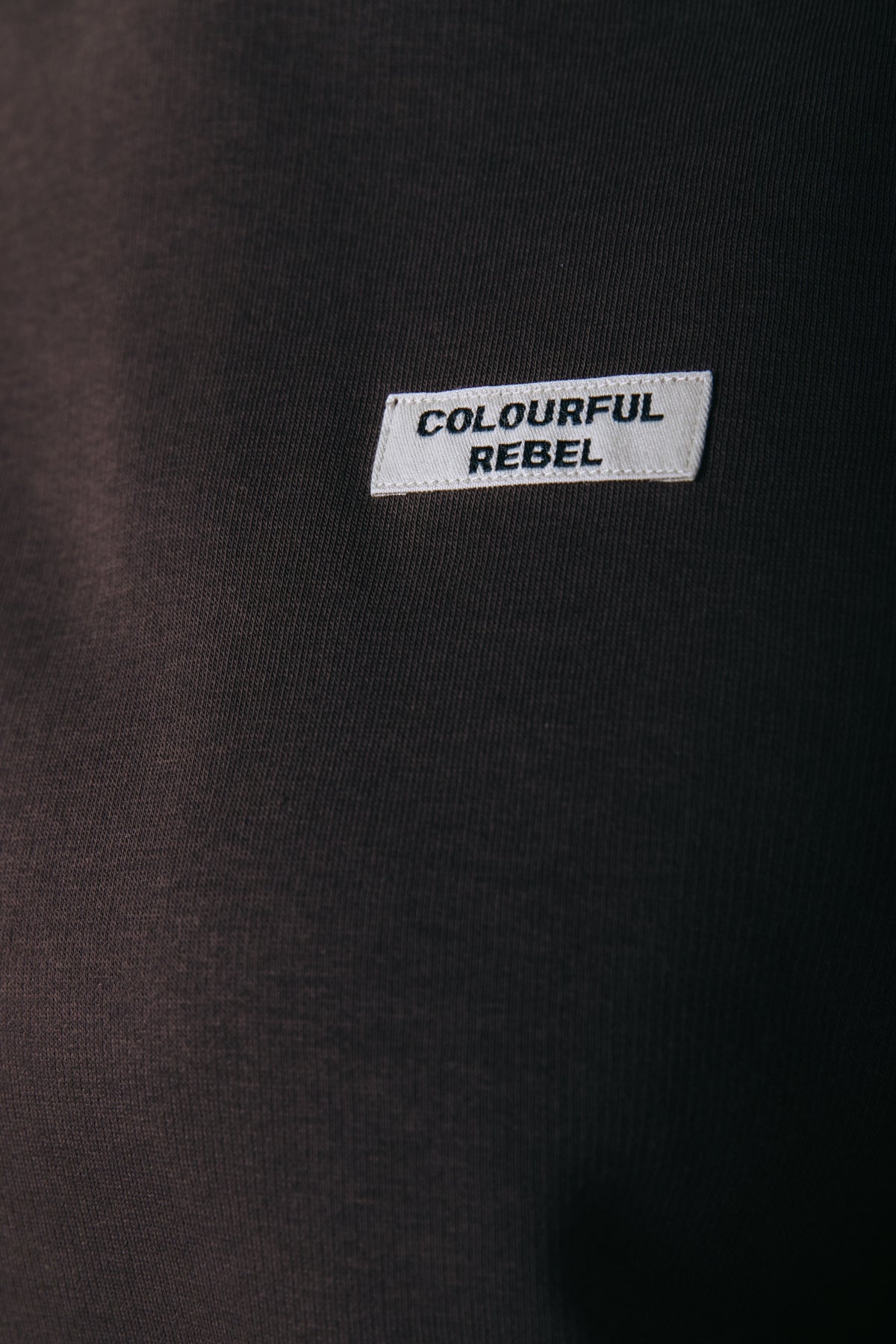 Label Hoodie | Darkest Brown