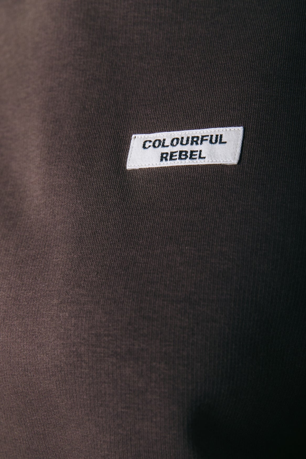 Uni Label Hoodie | Brown