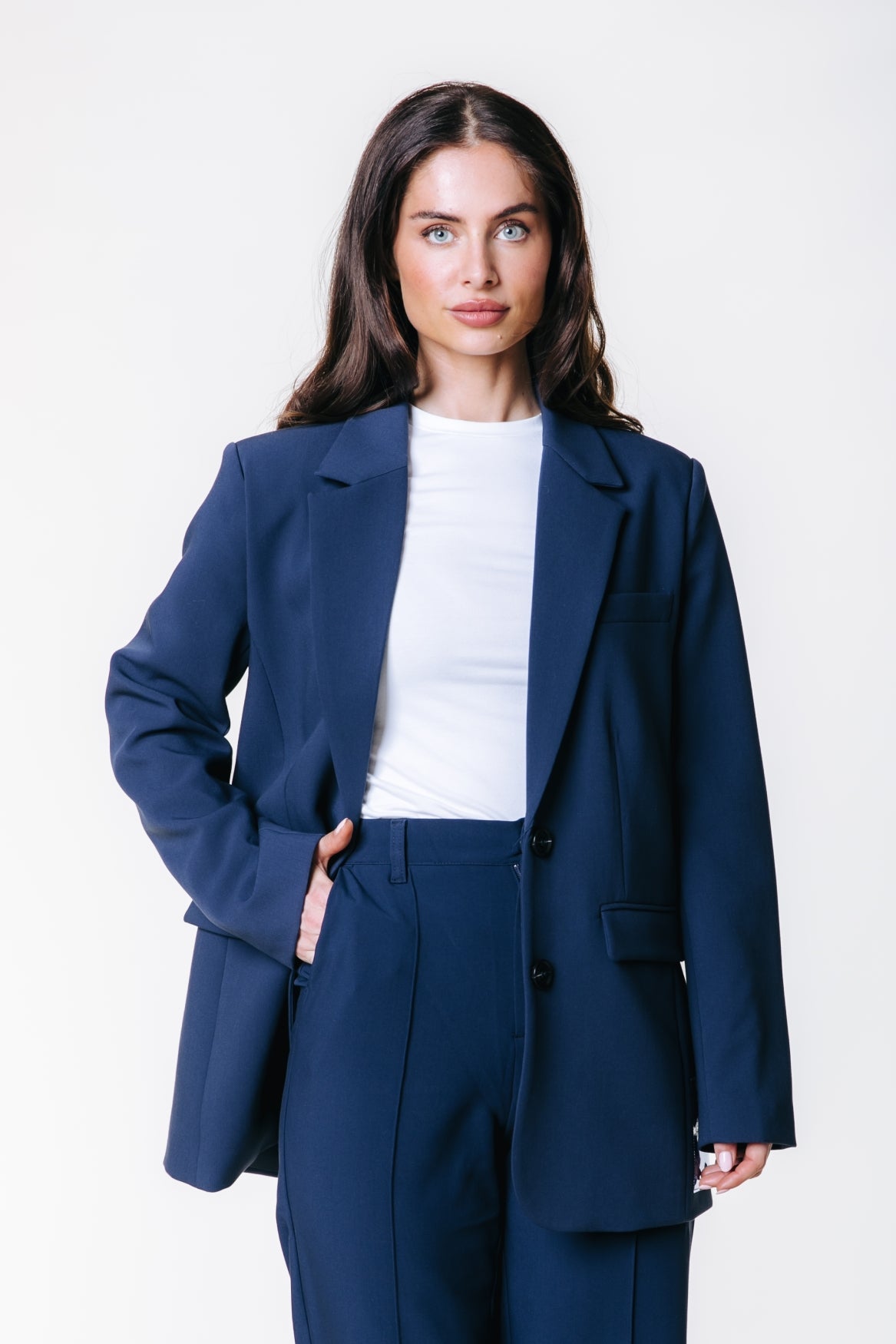 Gemma Blazer | Dark Navy
