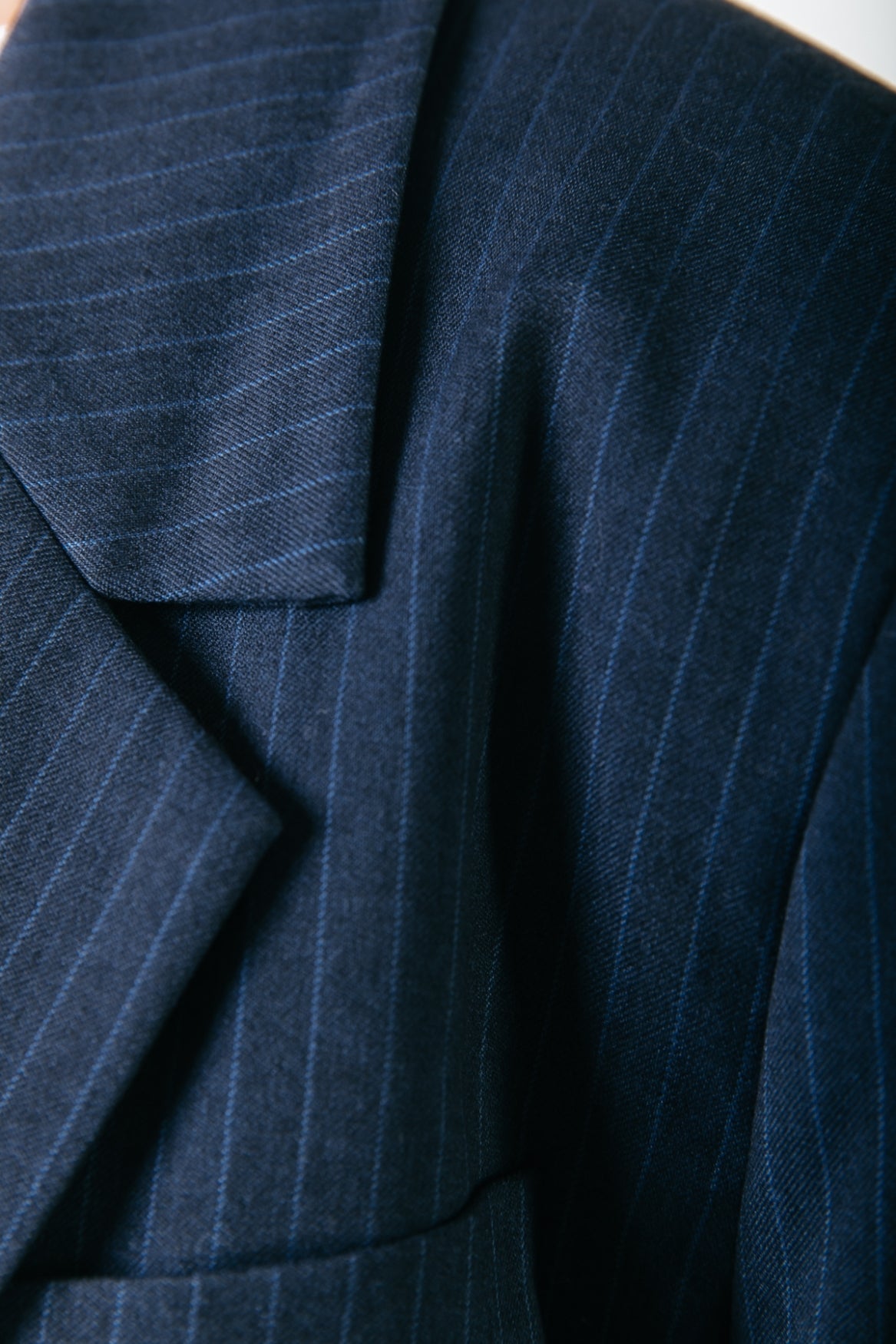 Jesra Stripe Blazer | Dark blue
