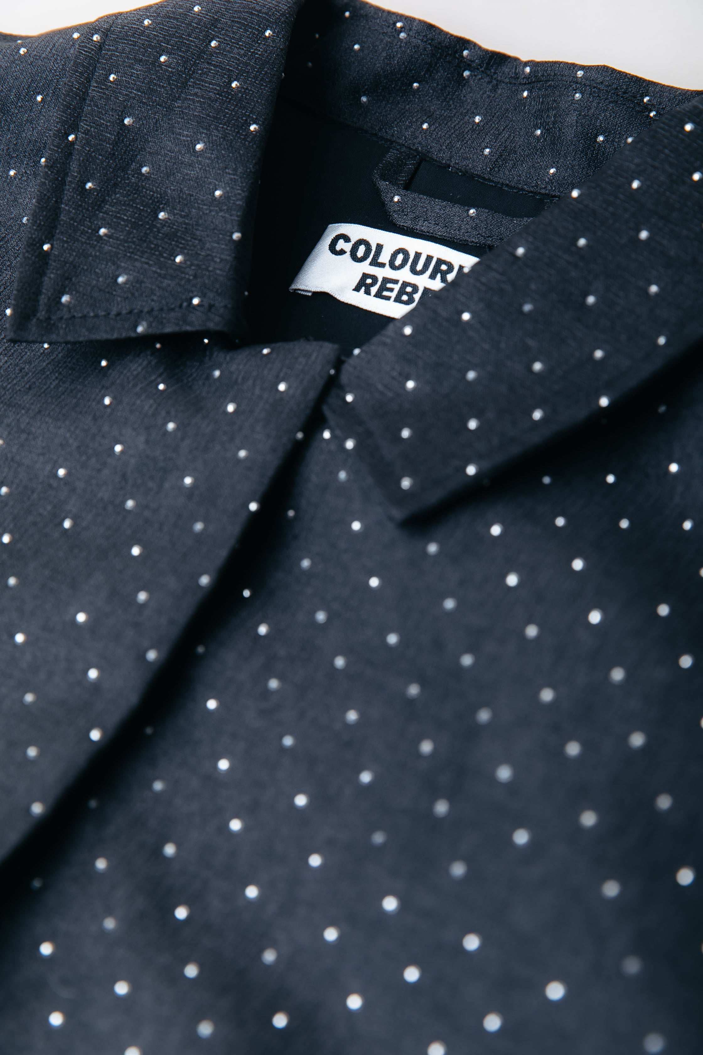 Bente Studded Bomber Jacket | Black