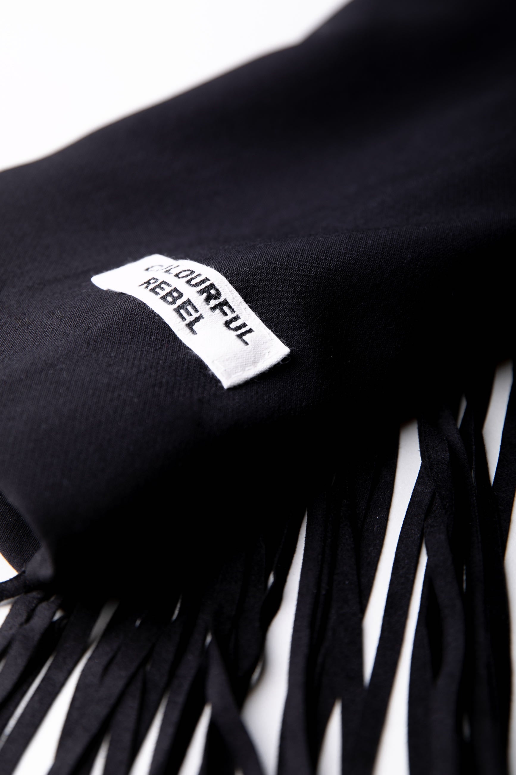 Jesra Fringe Blazer | Black