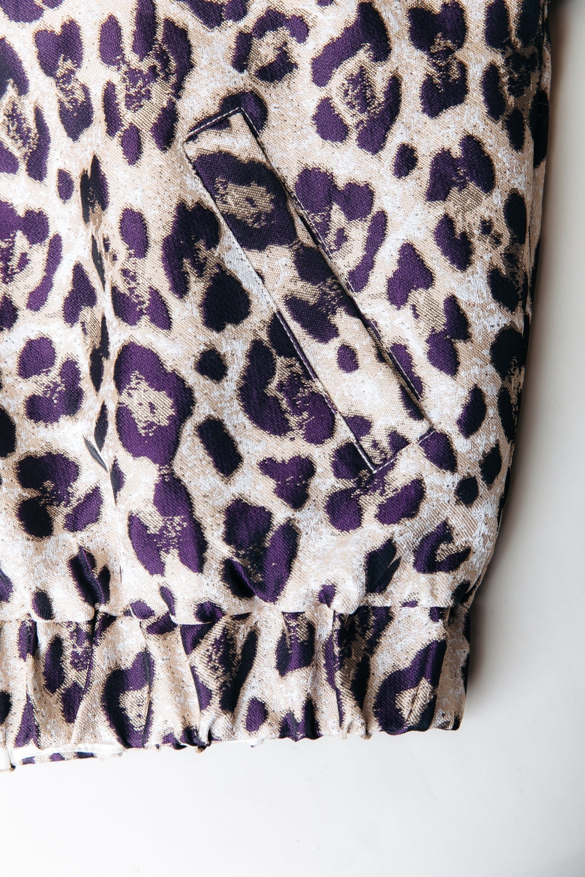 Bente Leopard Jacquard Jacket | Beige