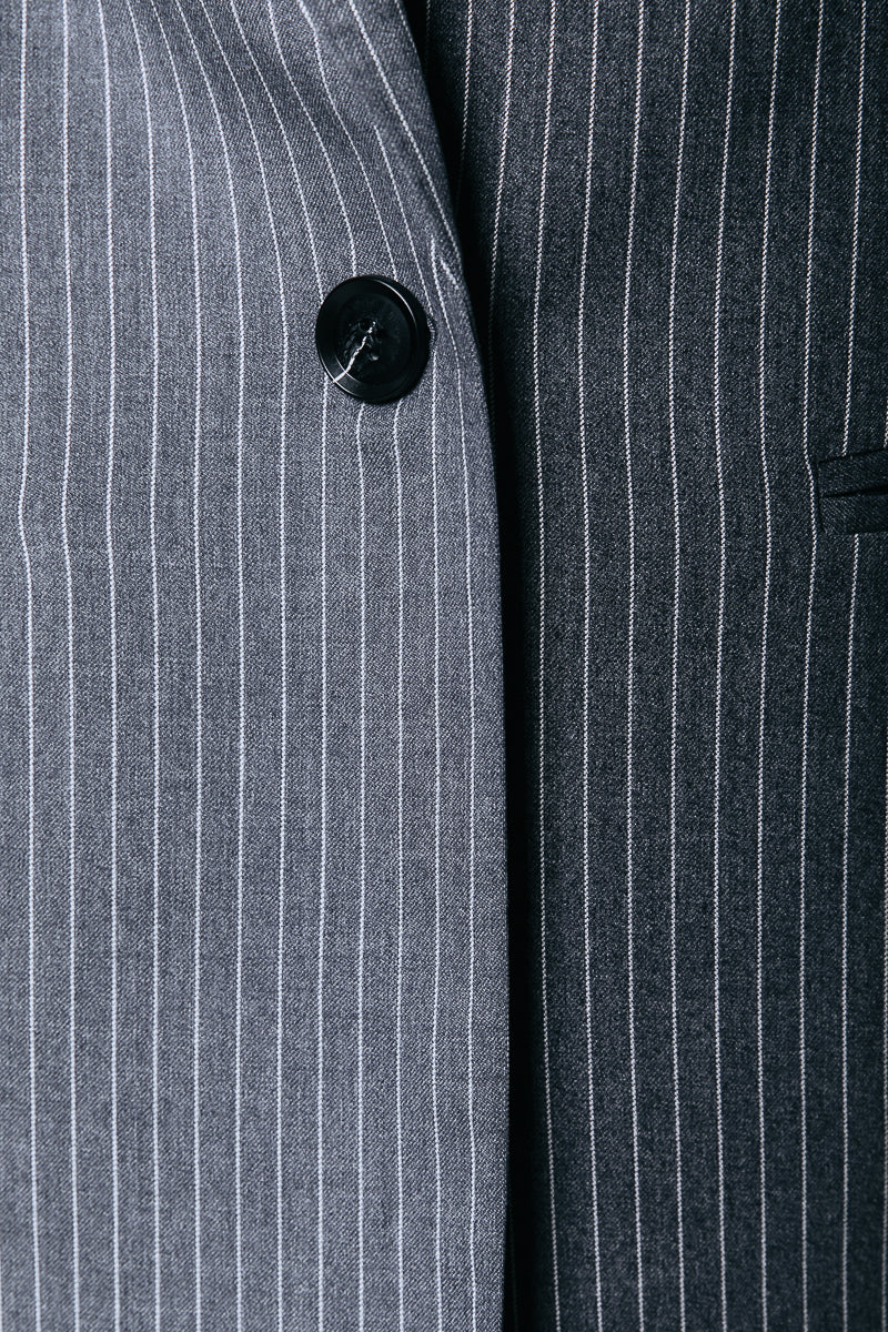 Mimmi Two Tone Blazer | Grey