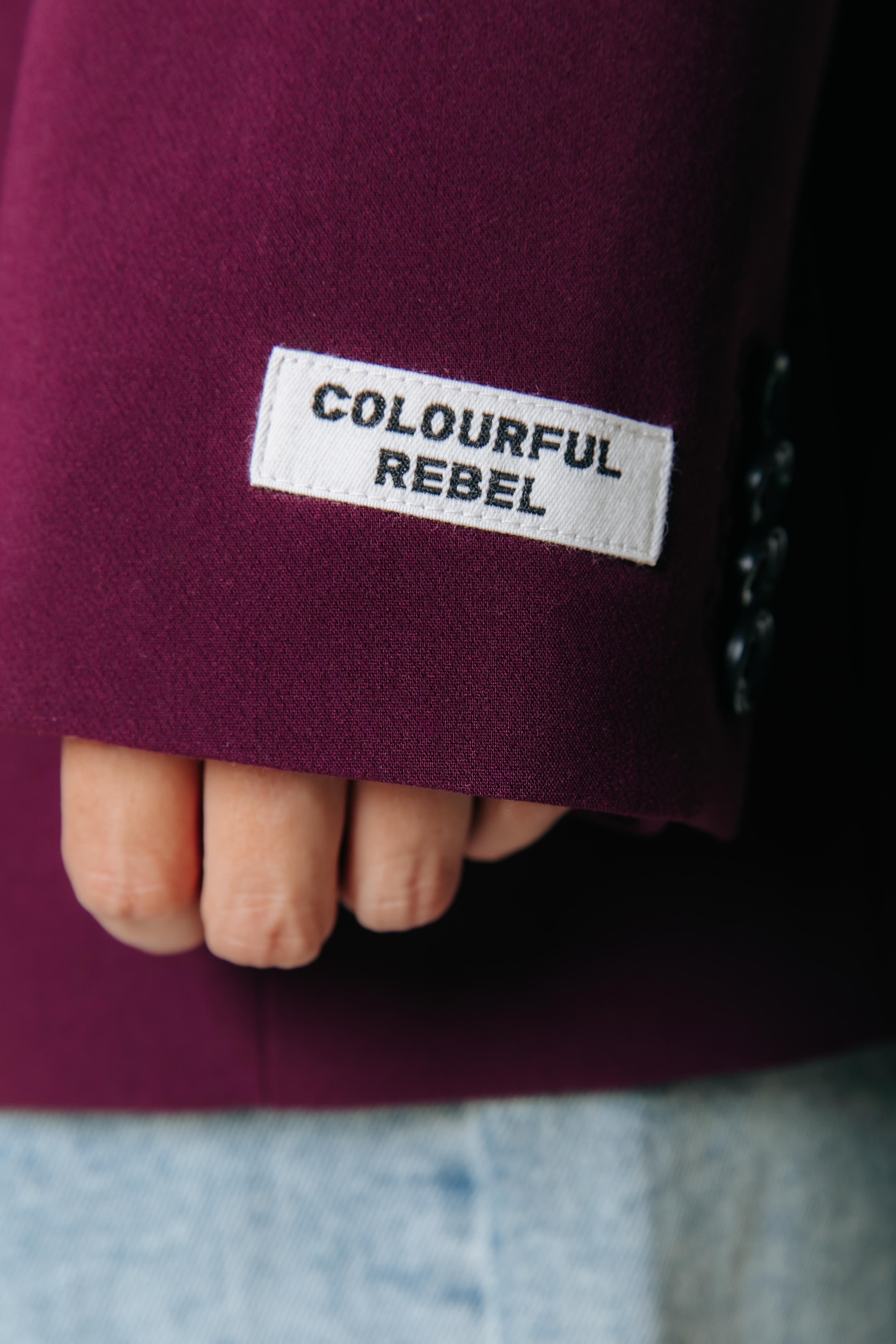 Gemma Blazer | Merlot Red