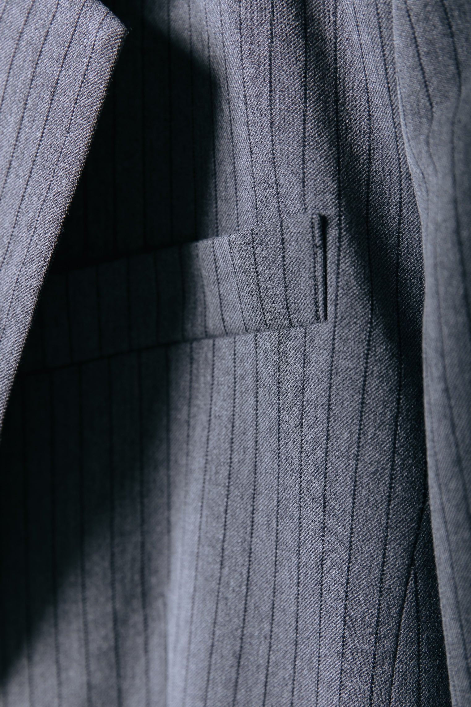 Jesra Stripe Blazer | Grey