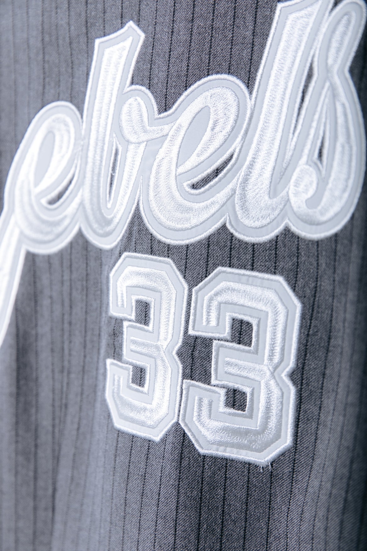 Jesra Stripe Blazer | Grey