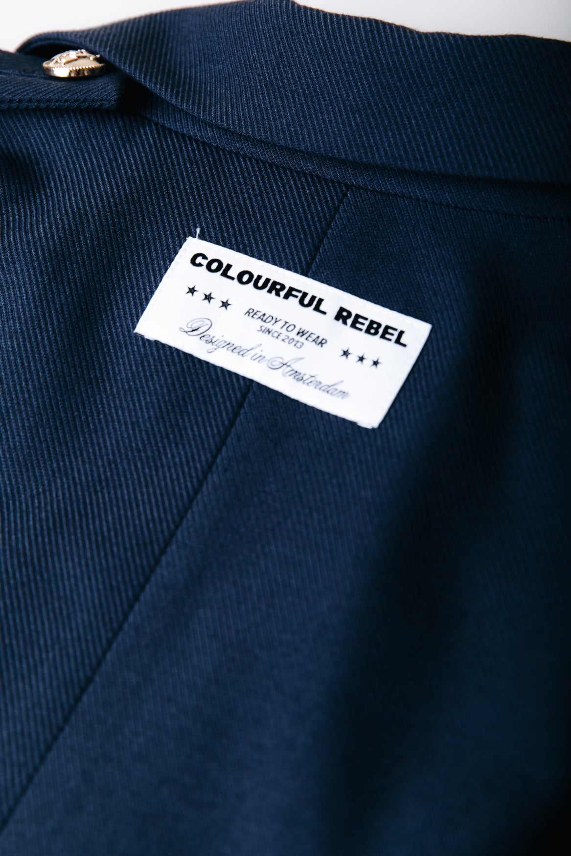 Beau Short Marine Blazer | Deep blue