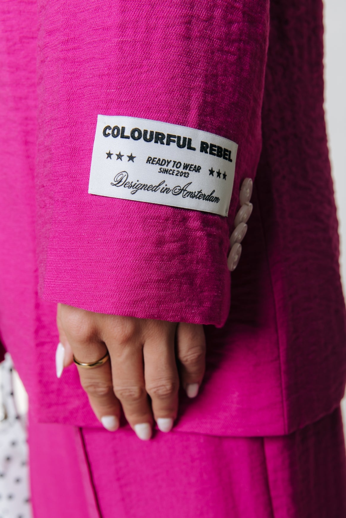 Mimmi Blazer | Medium Fuchsia