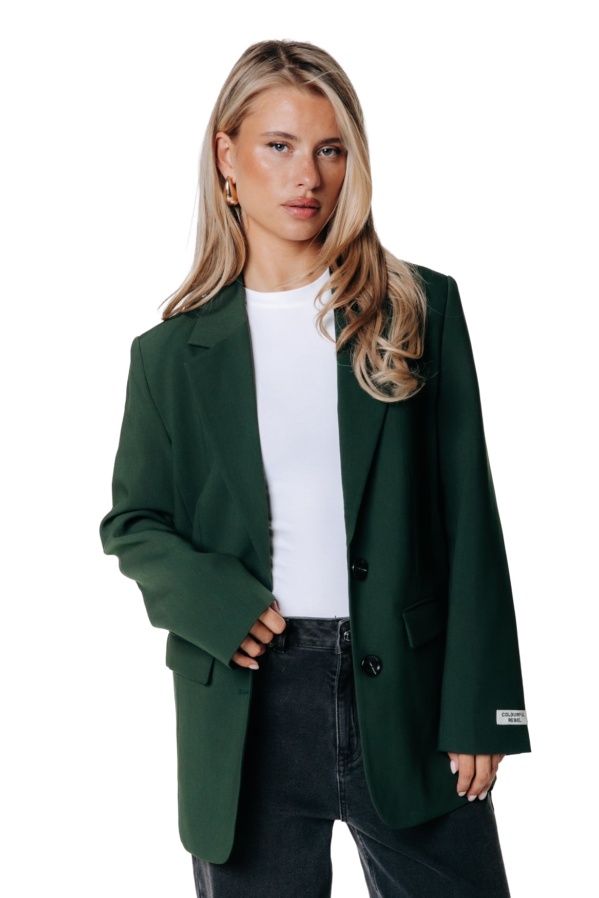 Gemma Blazer | Dark green