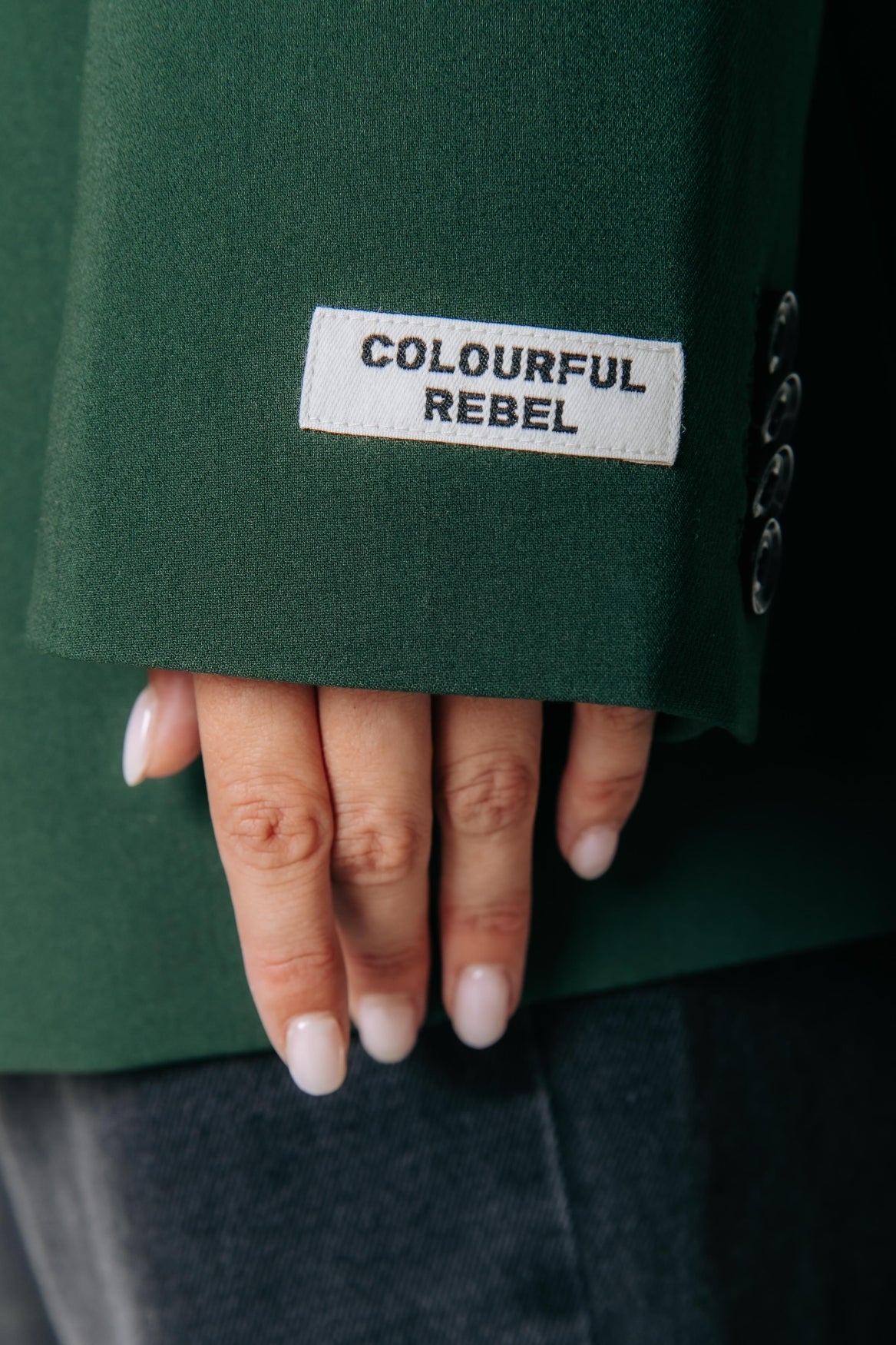Gemma Blazer | Dark green