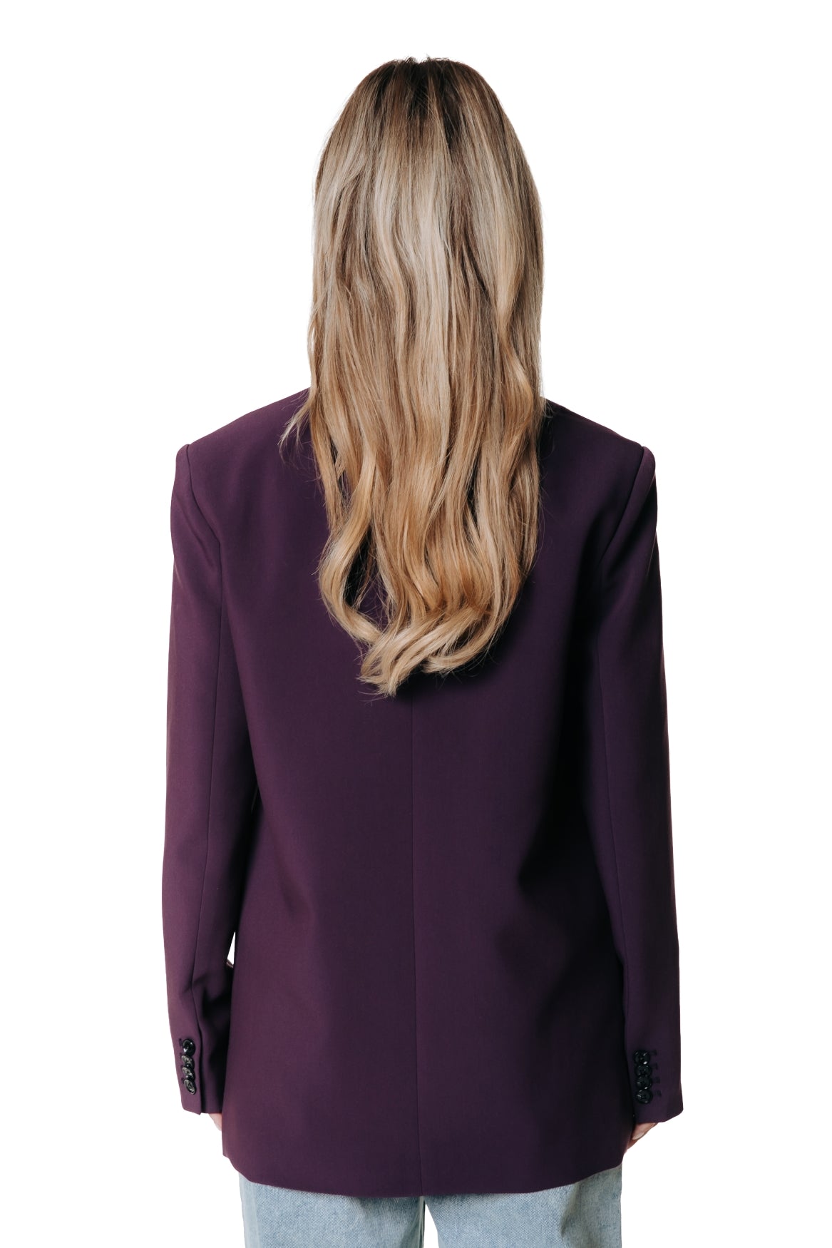 Gemma Blazer | Dark purple