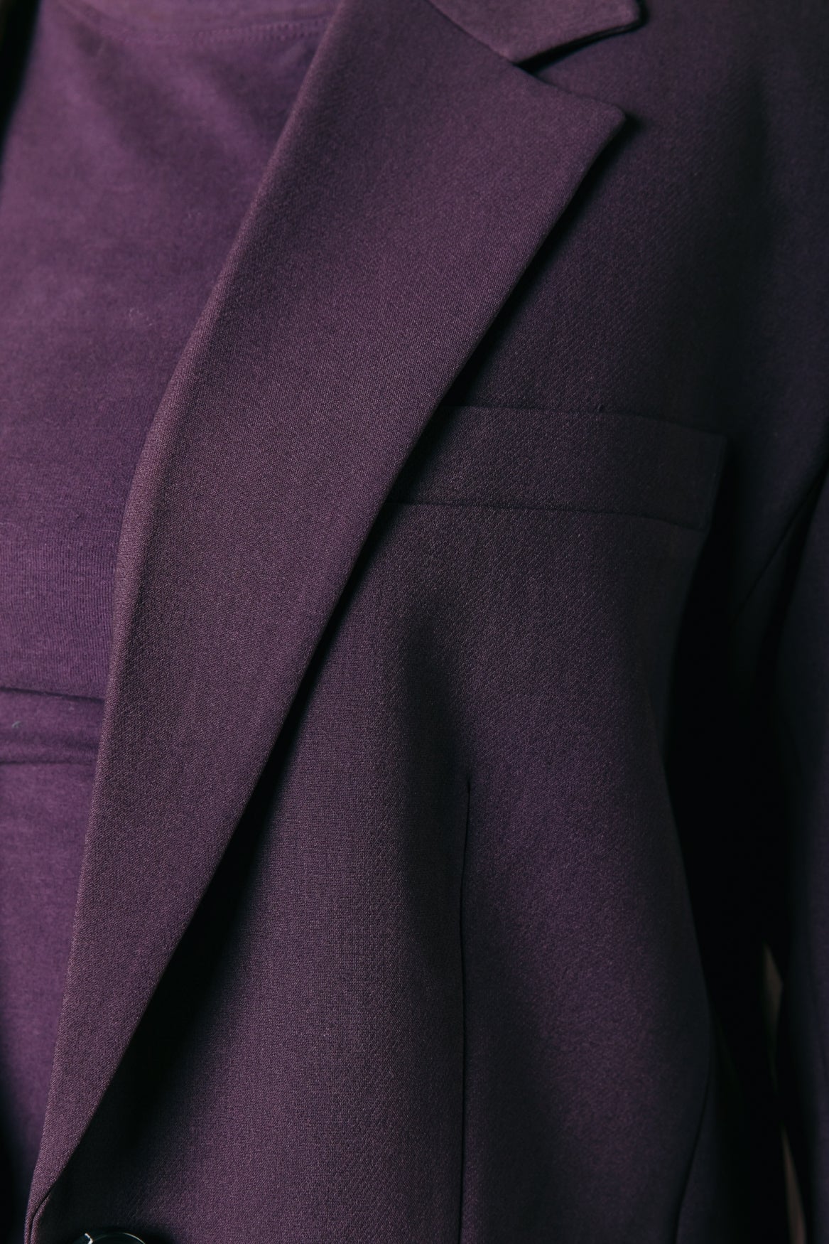 Gemma Blazer | Dark purple