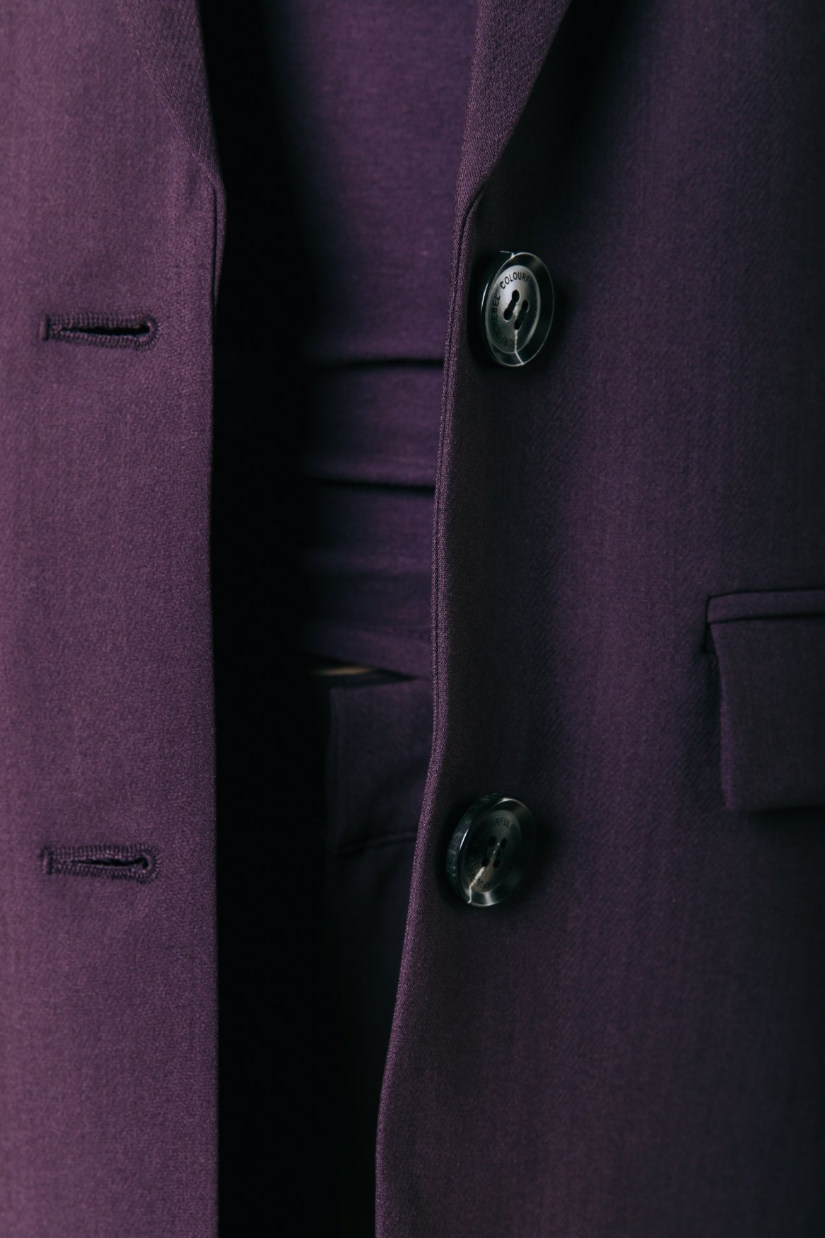 Gemma Blazer | Dark purple