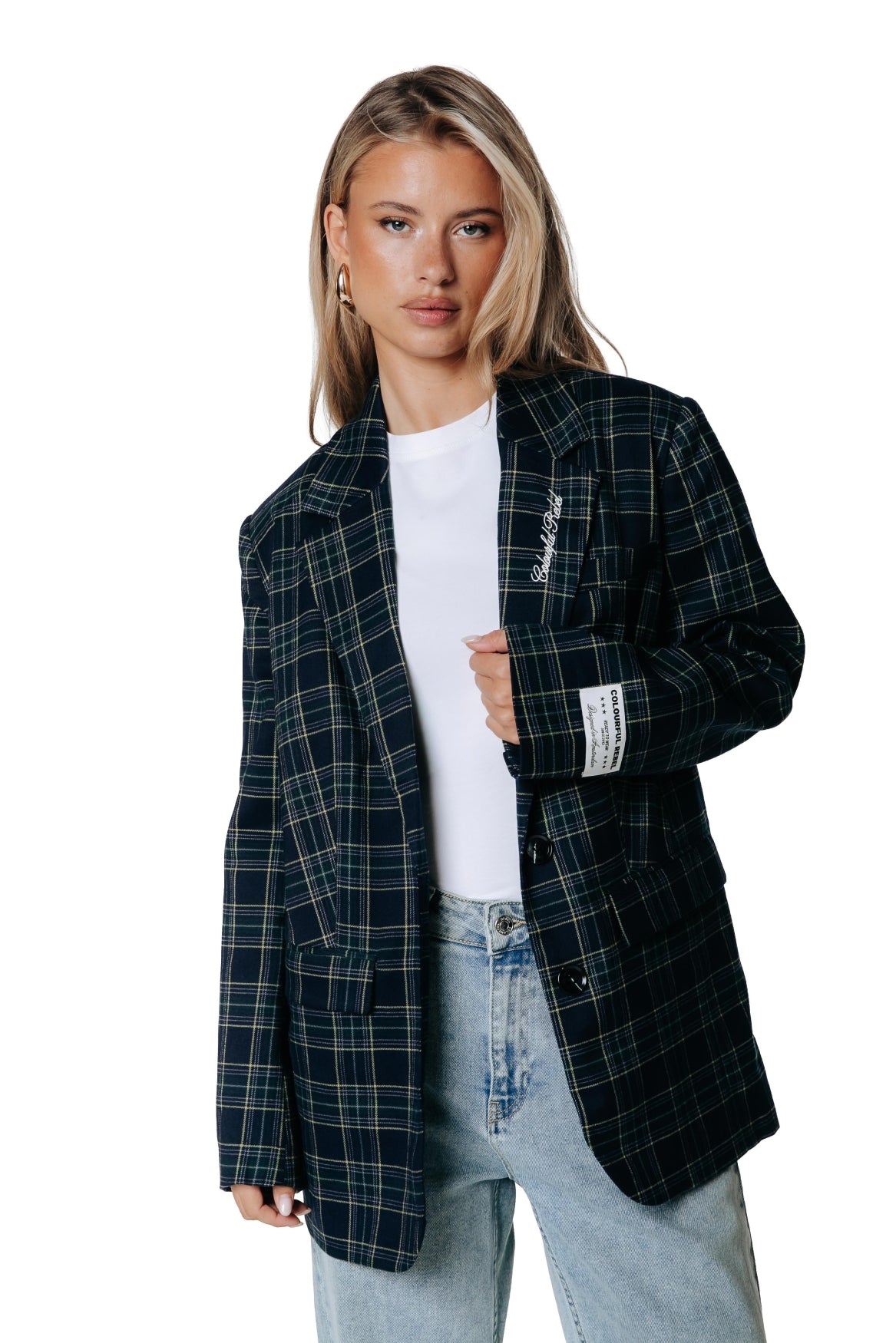 Gemma Heart Flower Blazer | Multicolor