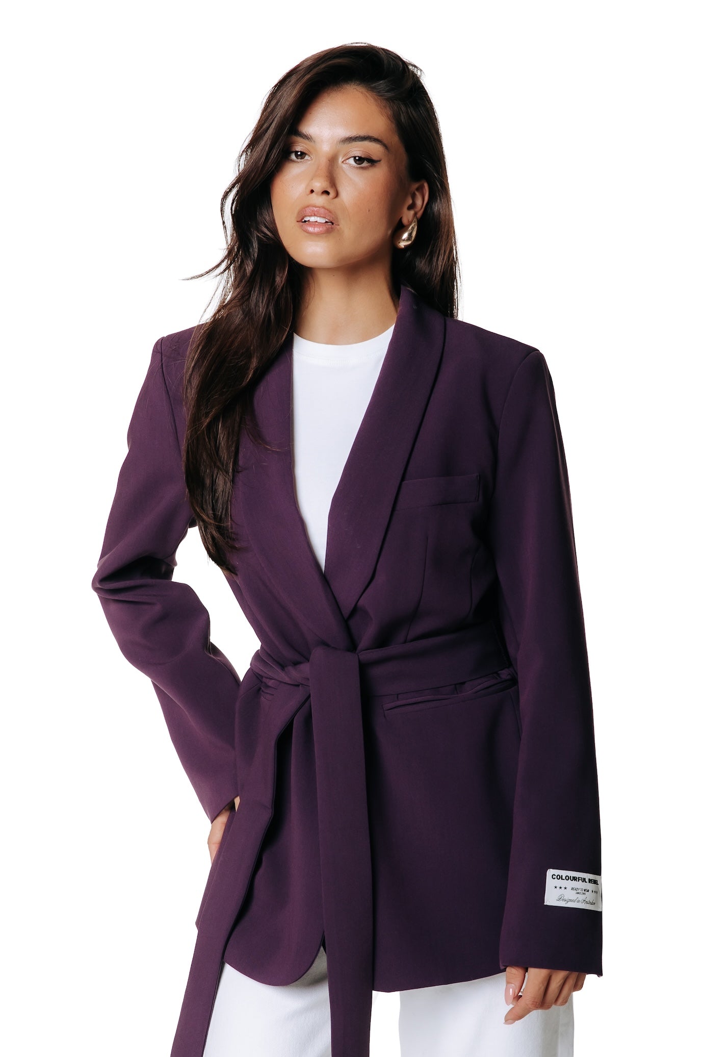 Izzy Blazer | Dark purple