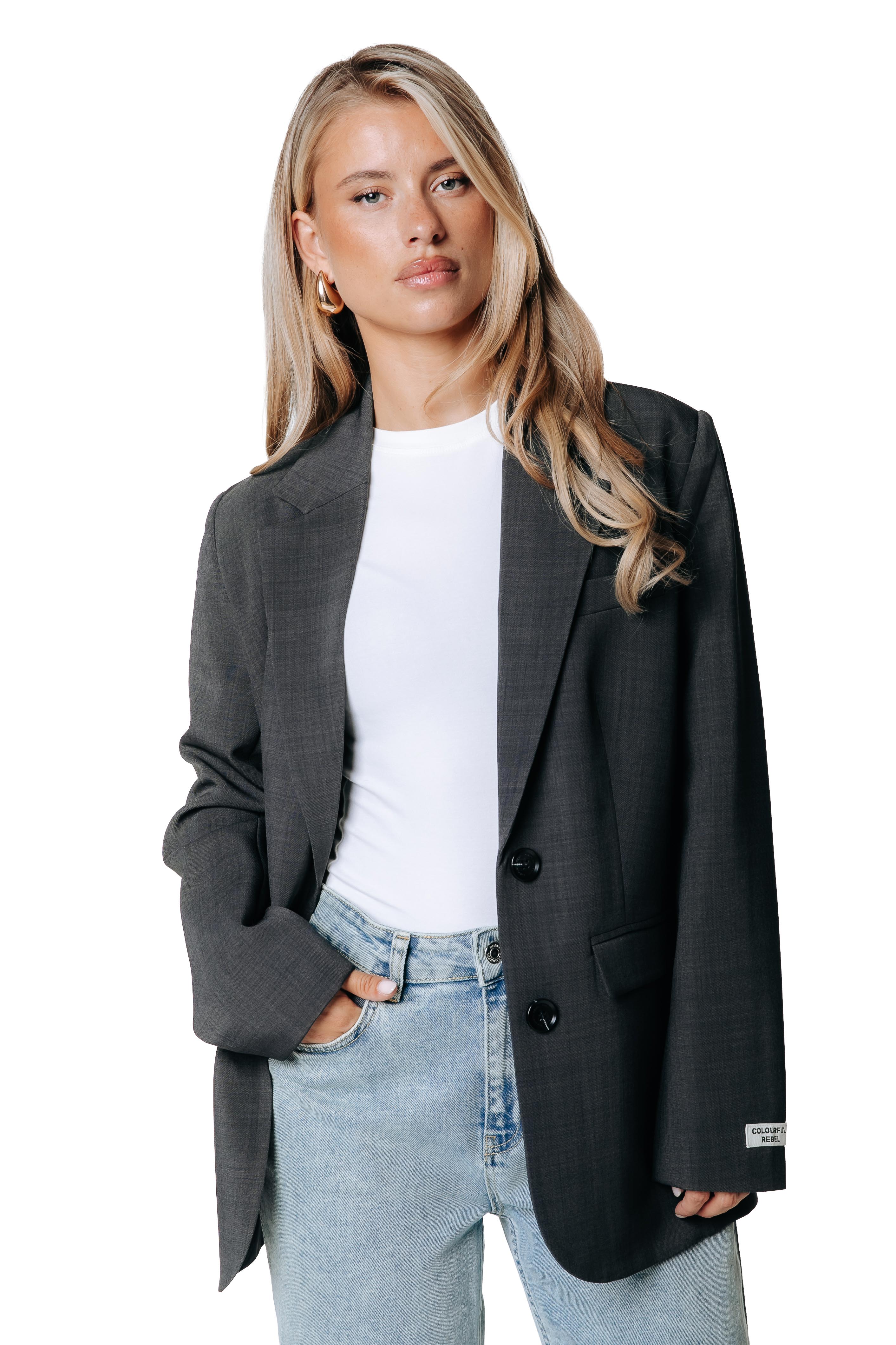 Gemma Blazer | Dark grey