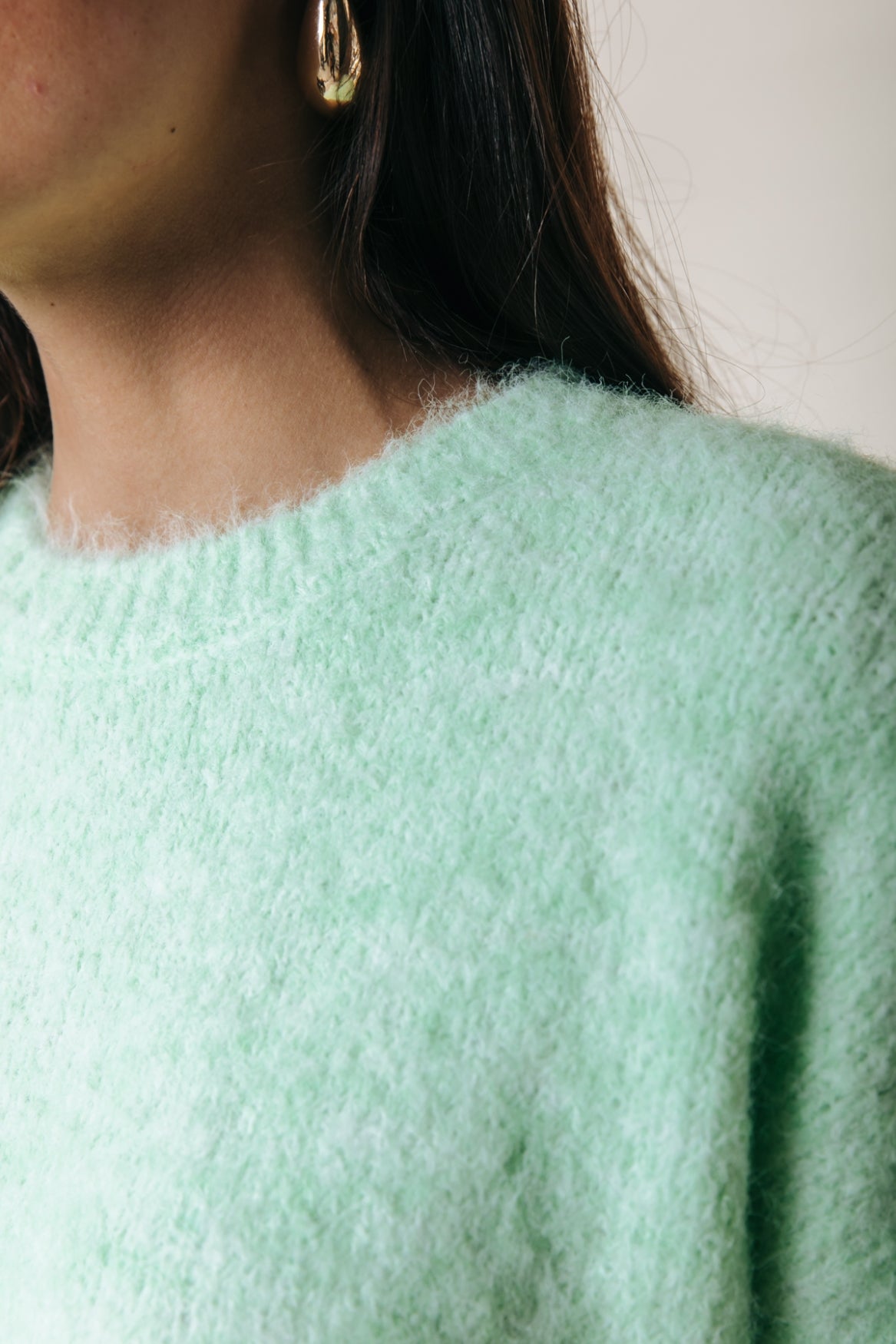 Olivia Knit | Bright Mint