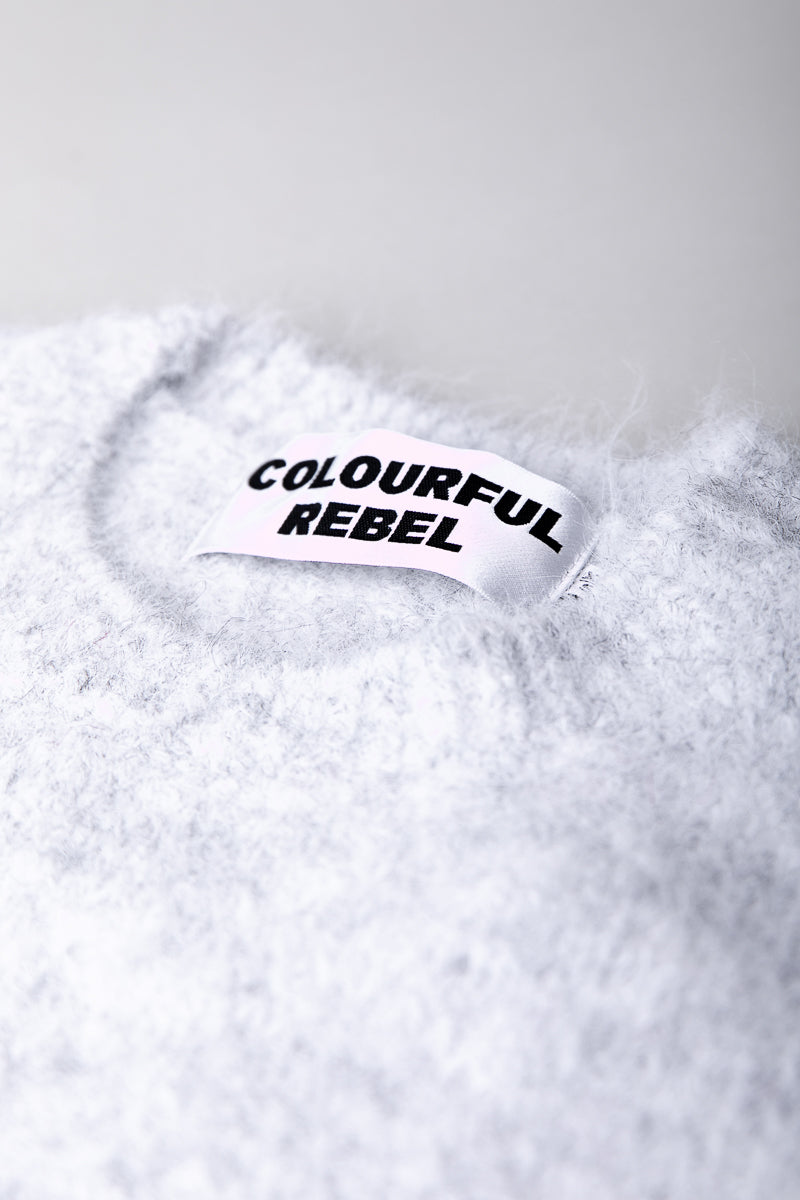 Olivia Knit | Medium gray blend