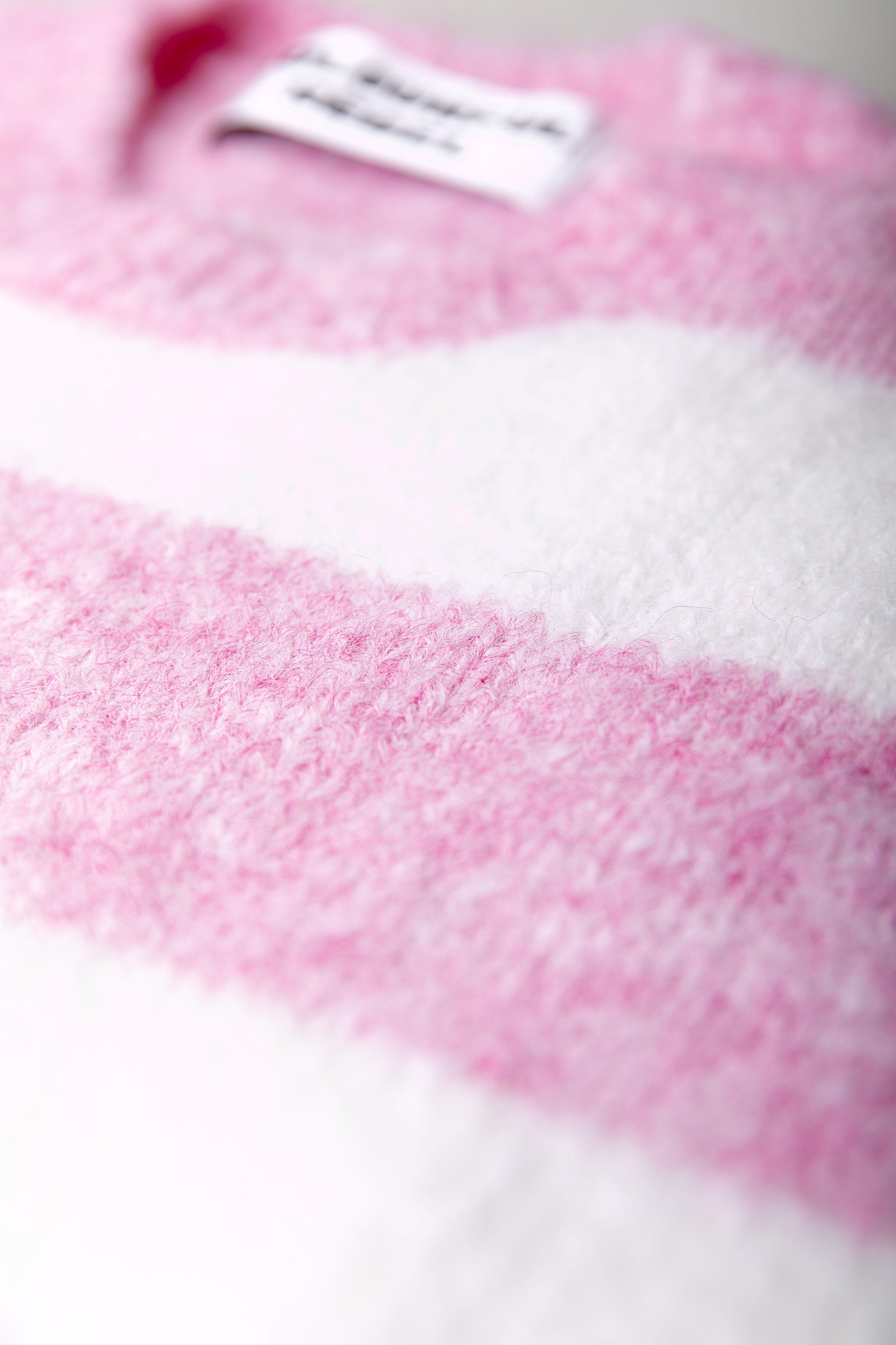 Olivia Knit | White/Pink