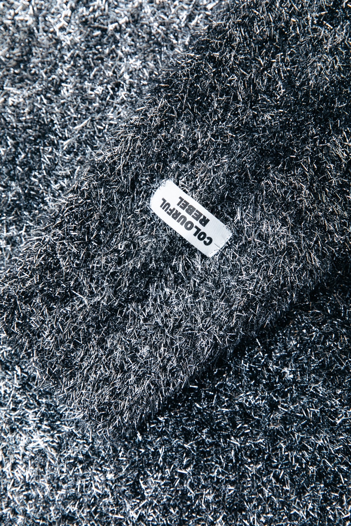 Olivia Knit | Metallic silver