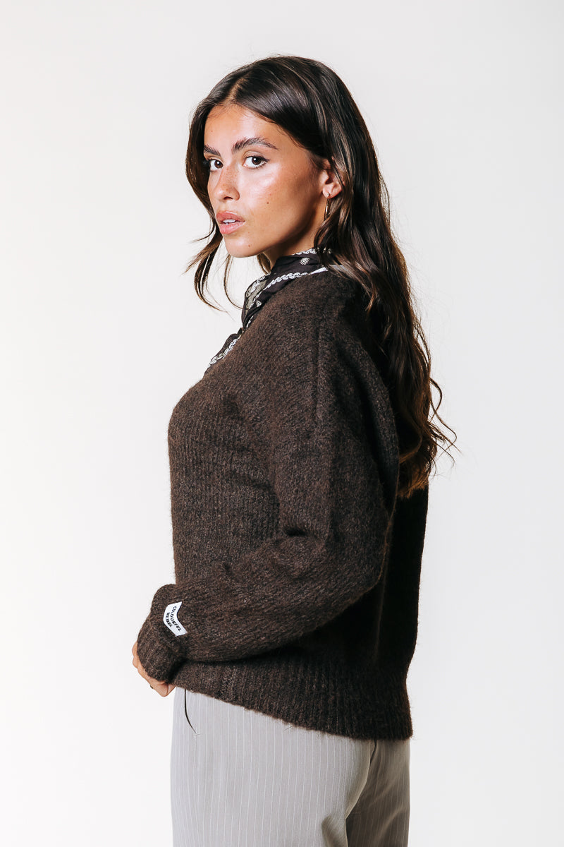 Olivia Knit | Brown