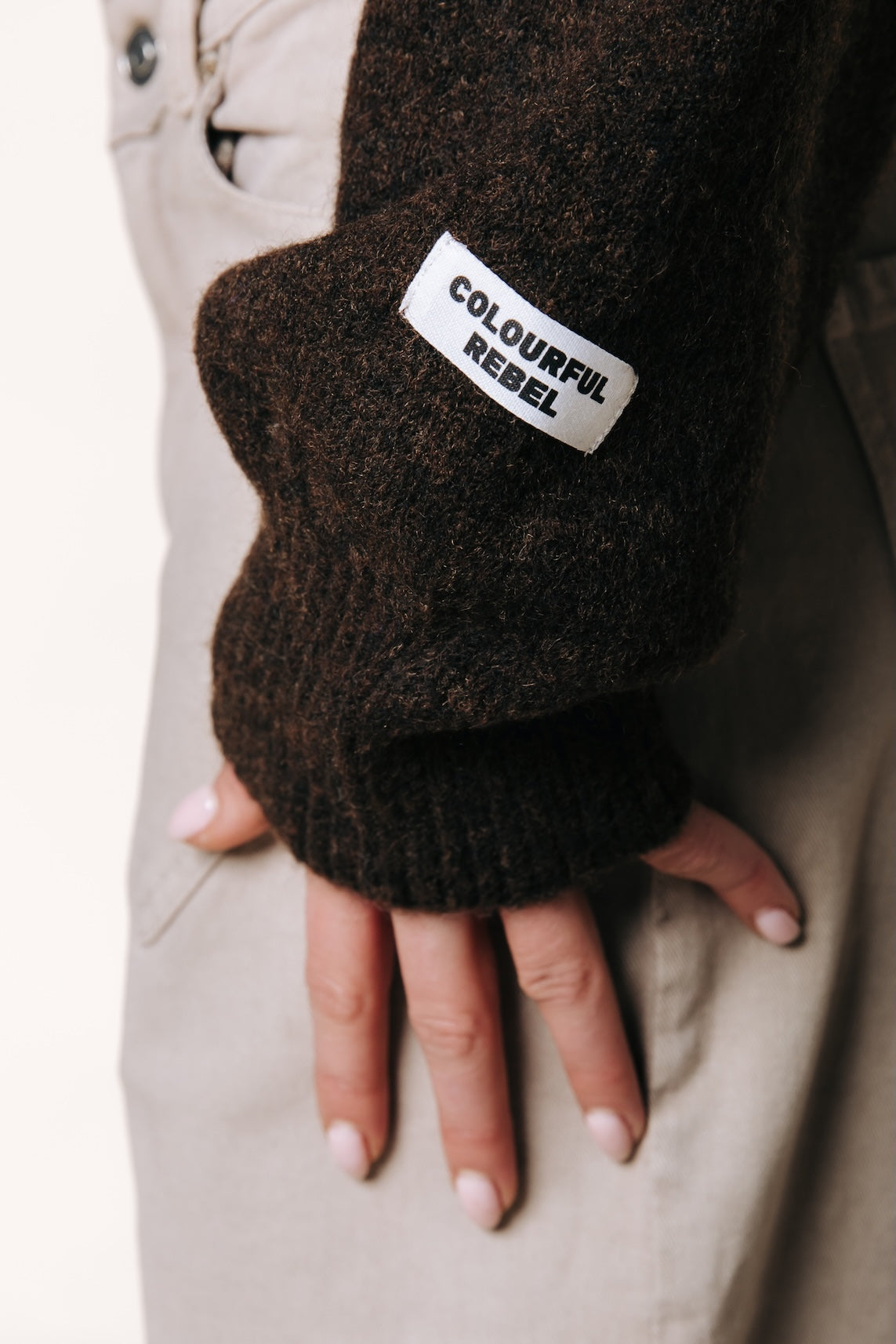 Hailey Knit | Brown