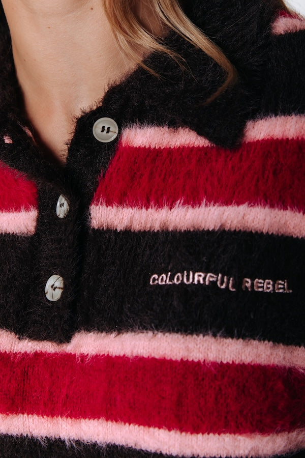 Bobbi Stripe Knitted Longsleeve | Multicolor