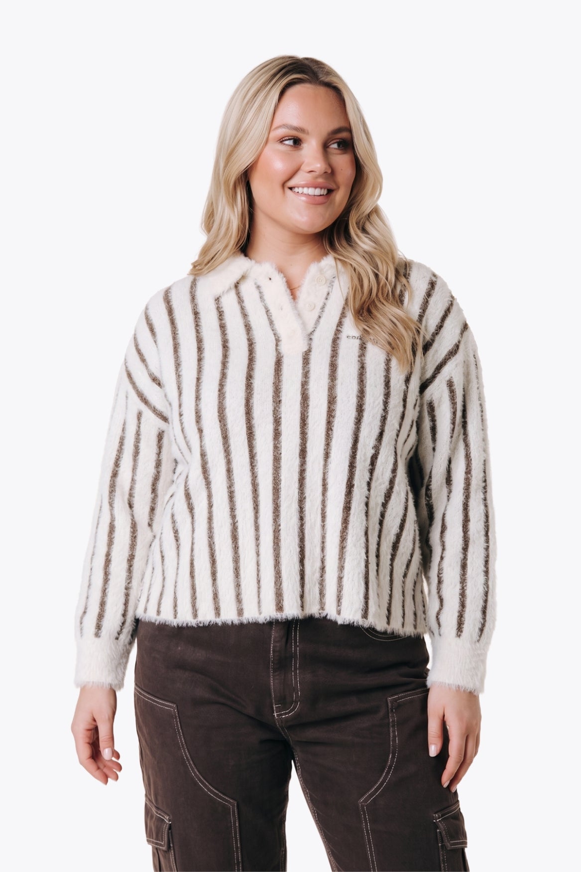 Bobbi Stripe Knit | Sand