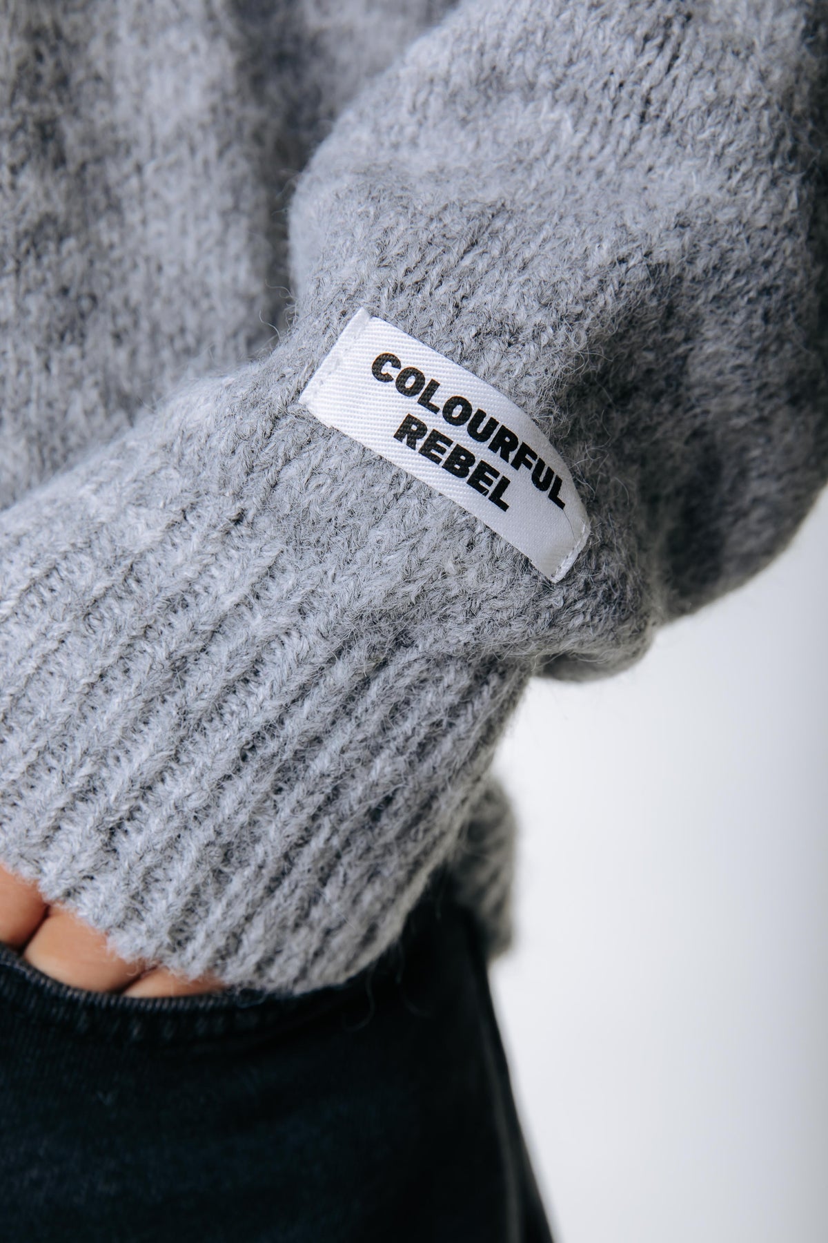 Olivia Knit | Medium grey