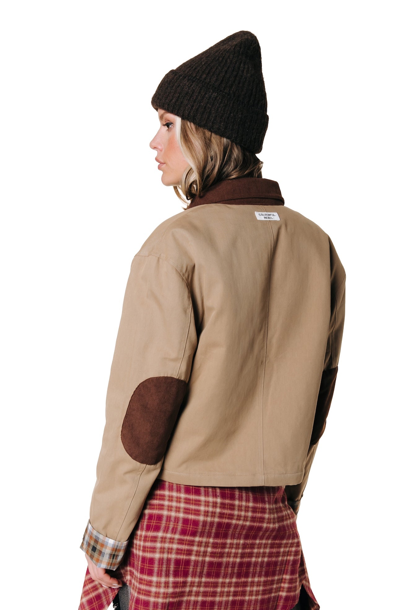 Malou-Twill-Coachjacke | Camel