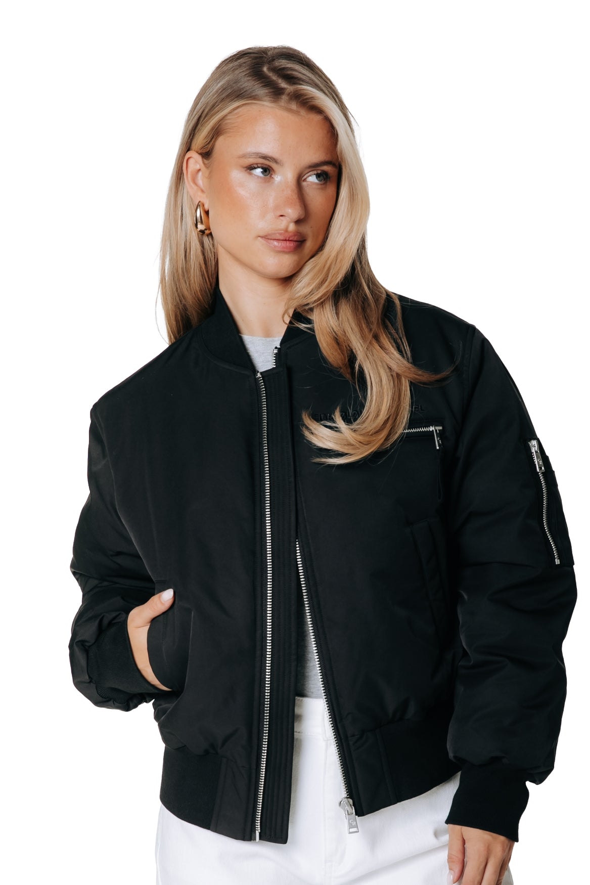 Dihya Bomber Jacket | Black