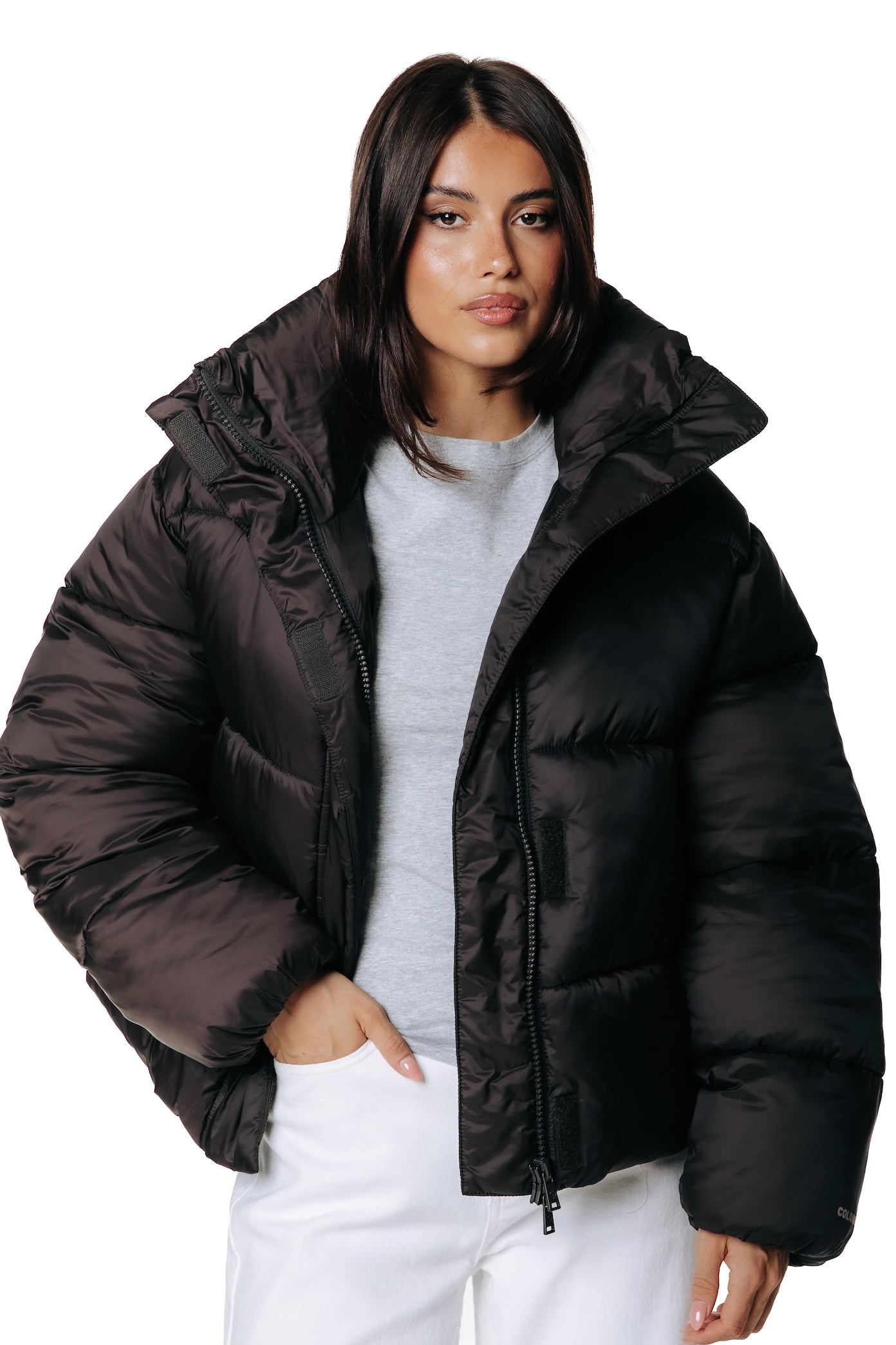 Kailey Puffer Jacket | Darkest Brown
